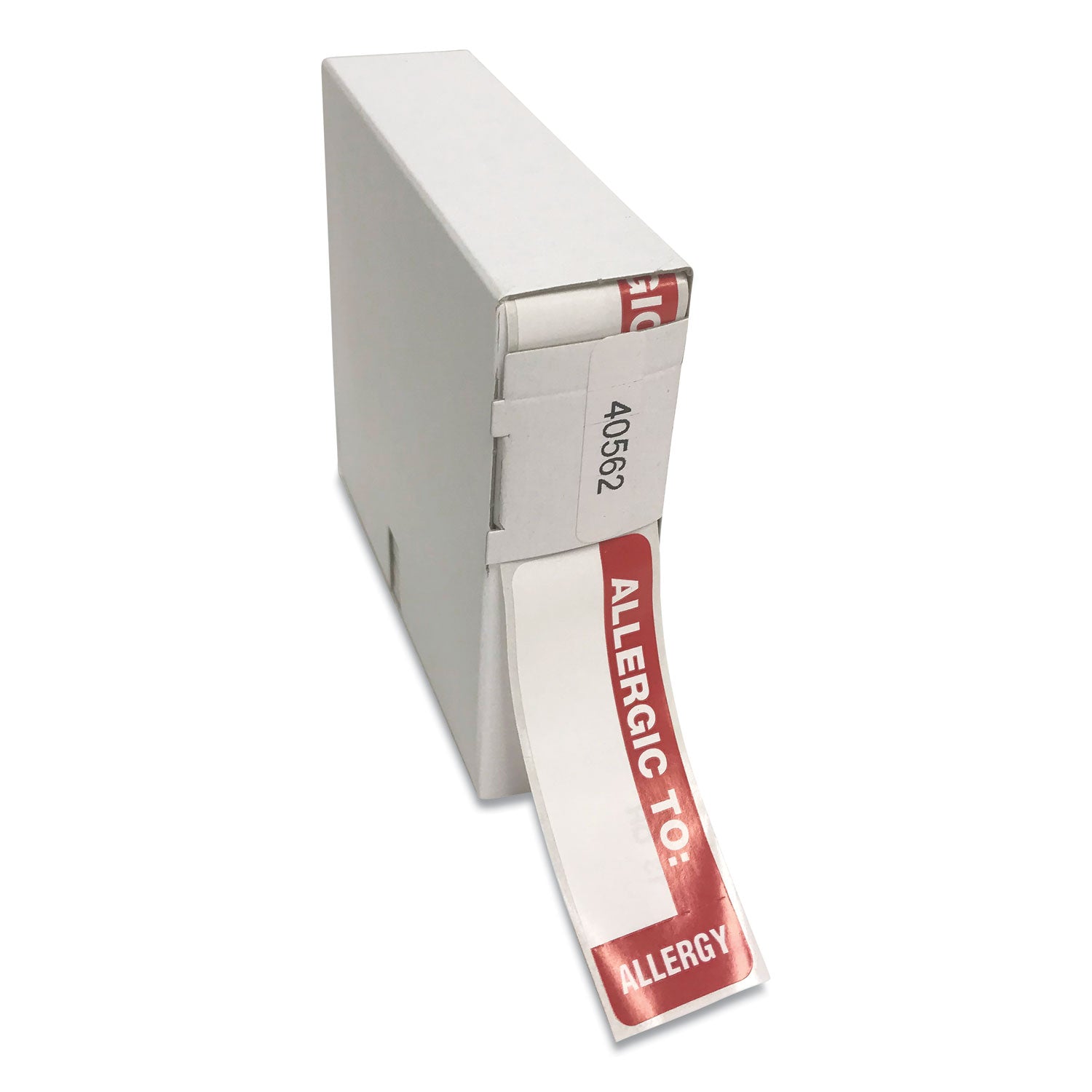 Medical Labels, ALLERGIC TO, 1 x 3, White, 500/Roll -