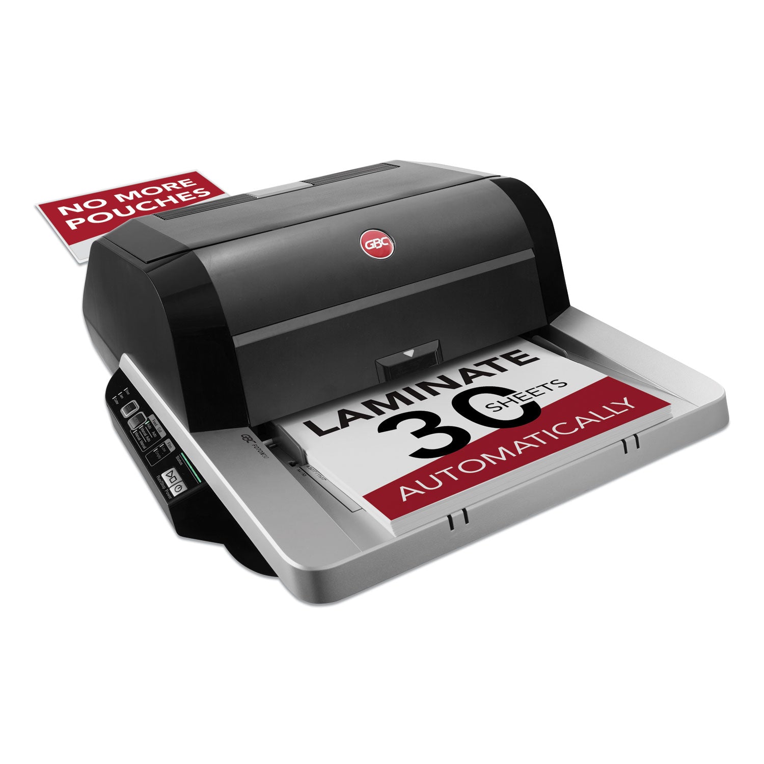 foton-30-automated-pouch-free-laminator-two-rollers-1-max-document-width-5-mil-max-document-thickness_gbcfoton30120na - 1