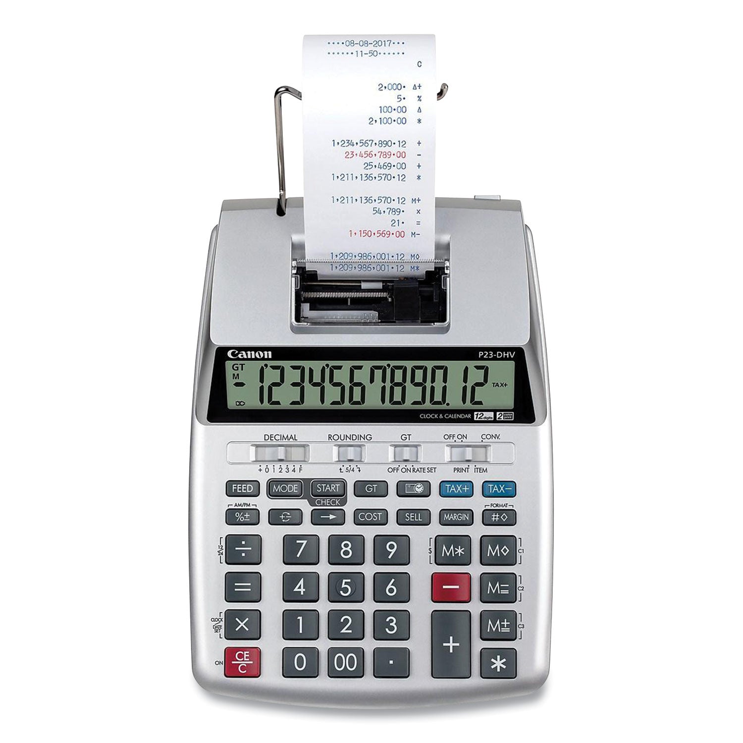 p23-dhv-3-12-digit-desktop-calculator-black-red-print-23-lines-sec_cnm2279c001 - 1