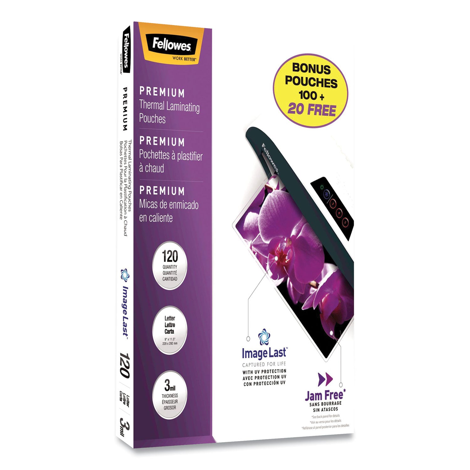 imagelast-laminating-pouches-with-uv-protection-3-mil-9-x-115-clear-120-pack_fel5228901 - 2