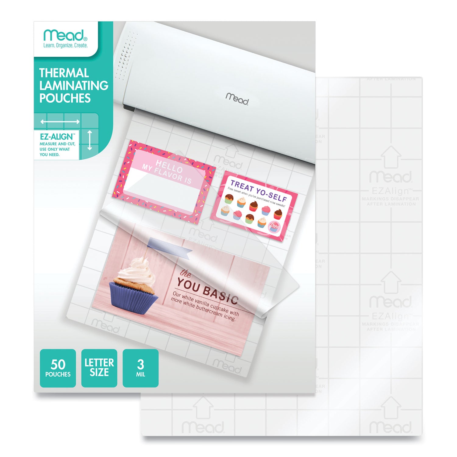 ezalign-thermal-laminating-pouches-3-mil-9-x-115-gloss-clear-50-pack_mea39028 - 1