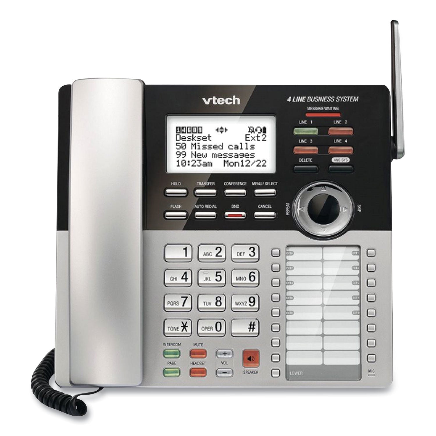 cm18245-four-line-business-system-extension-deskset-for-use-with-vtech-cm18445_vtecm18245 - 1