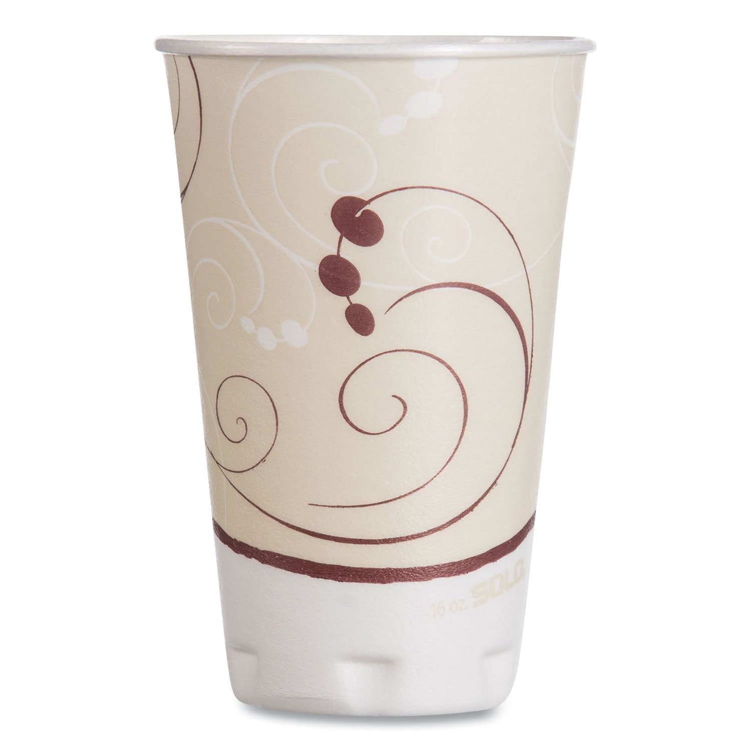 trophy-plus-dual-temperature-insulated-cups-in-symphony-design-16-oz-beige-50-pack-15-packs-carton_sccx16nj8002 - 1
