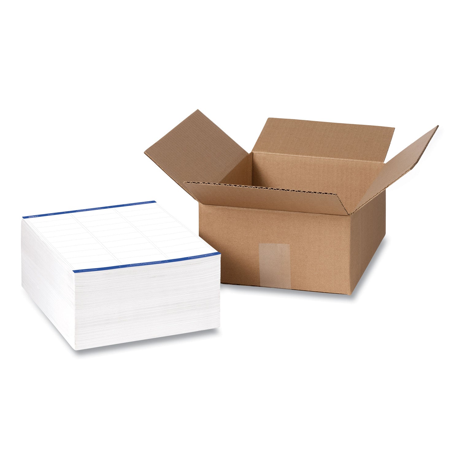Easy Peel White Address Labels w/ Sure Feed Technology, Laser Printers, 1 x 2.63, White, 30/Sheet, 500 Sheets/Box -