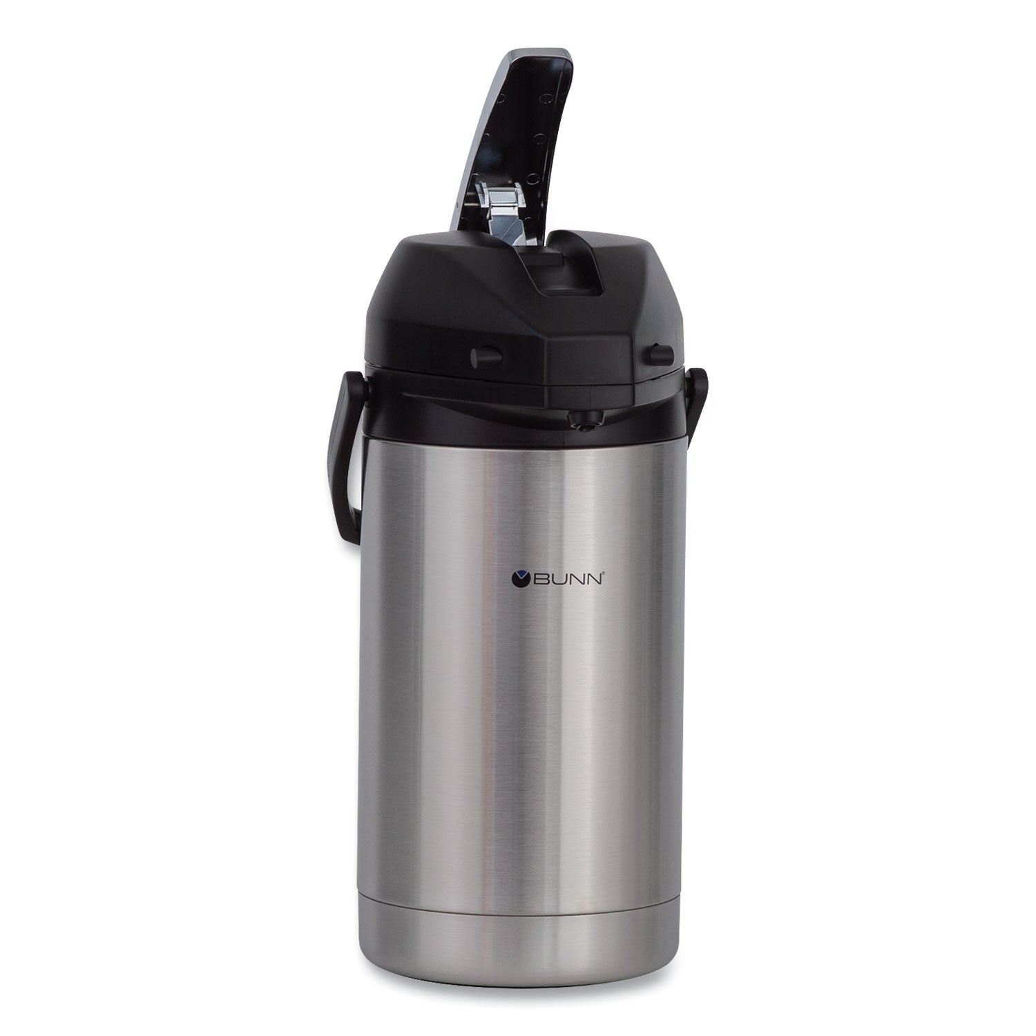 3 Liter Lever Action Airpot, Stainless Steel/Black -