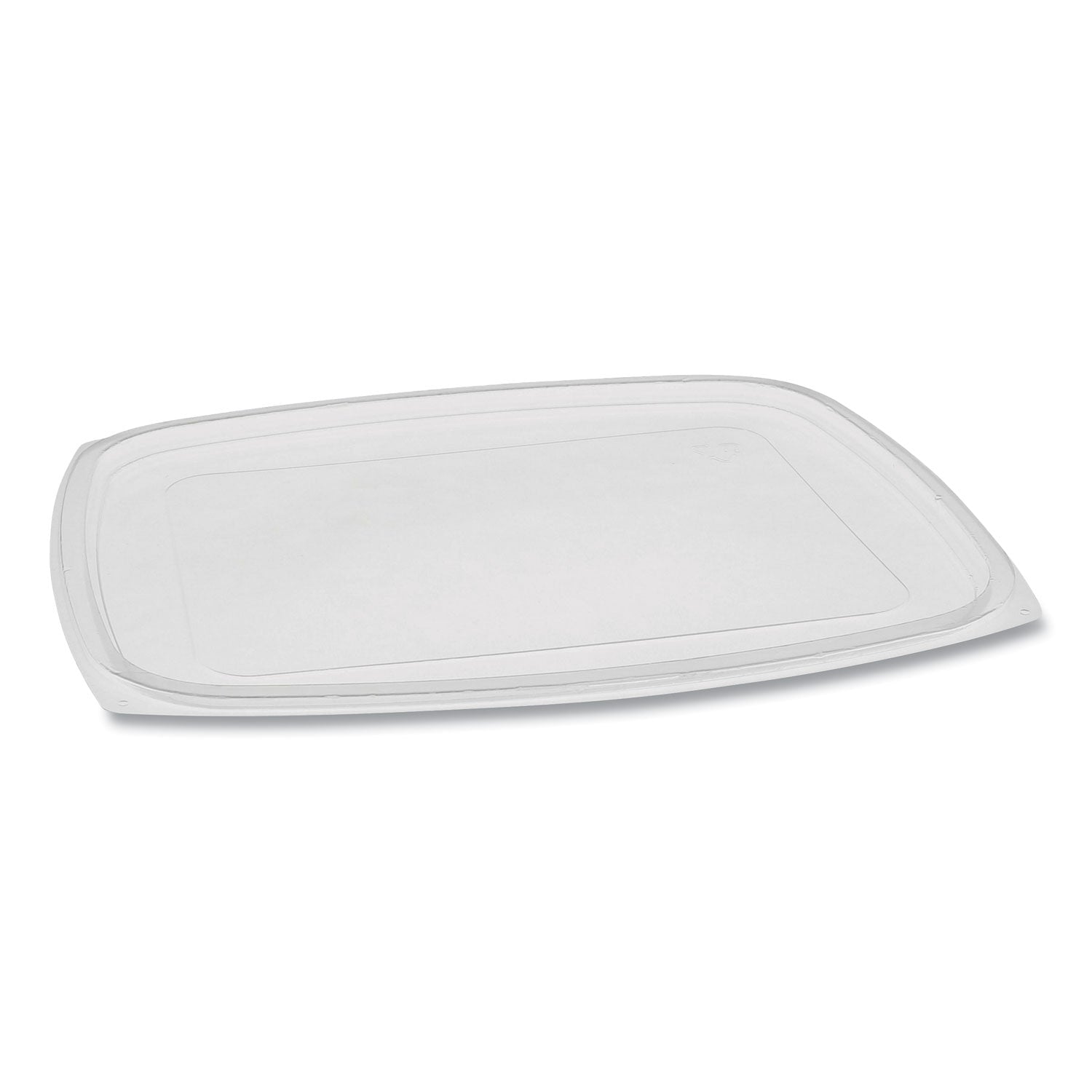 showcase-deli-container-lid-flat-lid-for-3-compartment-48-64-oz-containers-9-x-738-x-019-clear-plastic-220-carton_pctyci85300 - 1