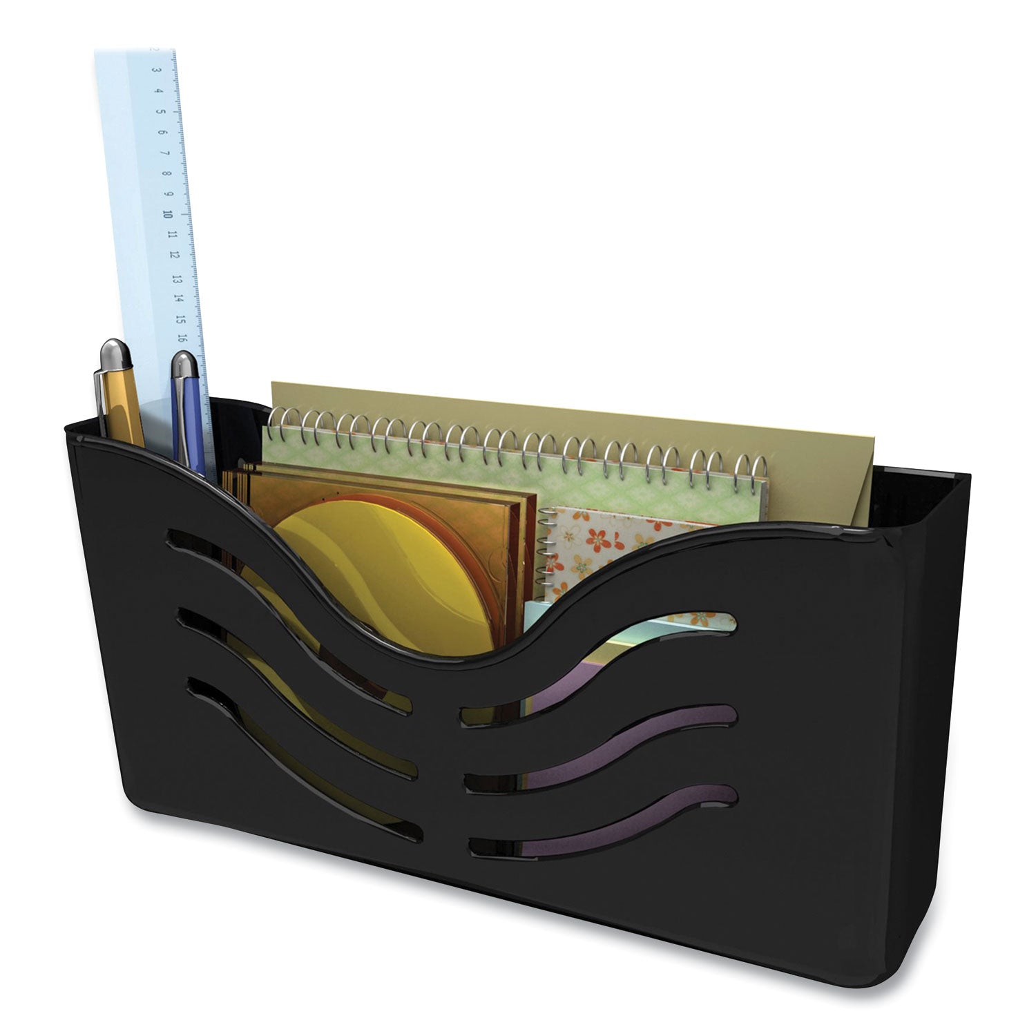 ez-link-magnetic-wall-mount-supply-organizer-legal-letter-tabloid-size-10-x-263-x-5-black_def73304h - 1