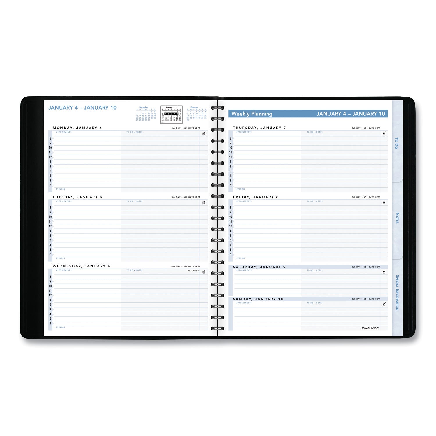 the-action-planner-weekly-appointment-book-11-x-8-black-cover-12-month-jan-to-dec-2024_aag70ep0105 - 2