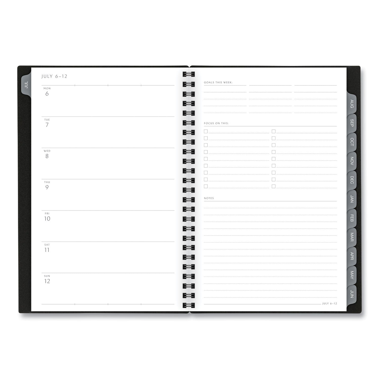 elevation-academic-weekly-monthly-planner-85-x-55-black-cover-12-month-july-to-june-2023-to-2024_aag75101p05 - 2