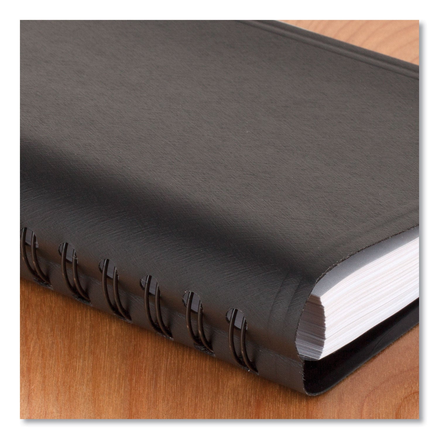 Daily Appointment Book with 30-Minute Appointments, 8 x 5, Black Cover, 12-Month (Jan to Dec): 2024 -
