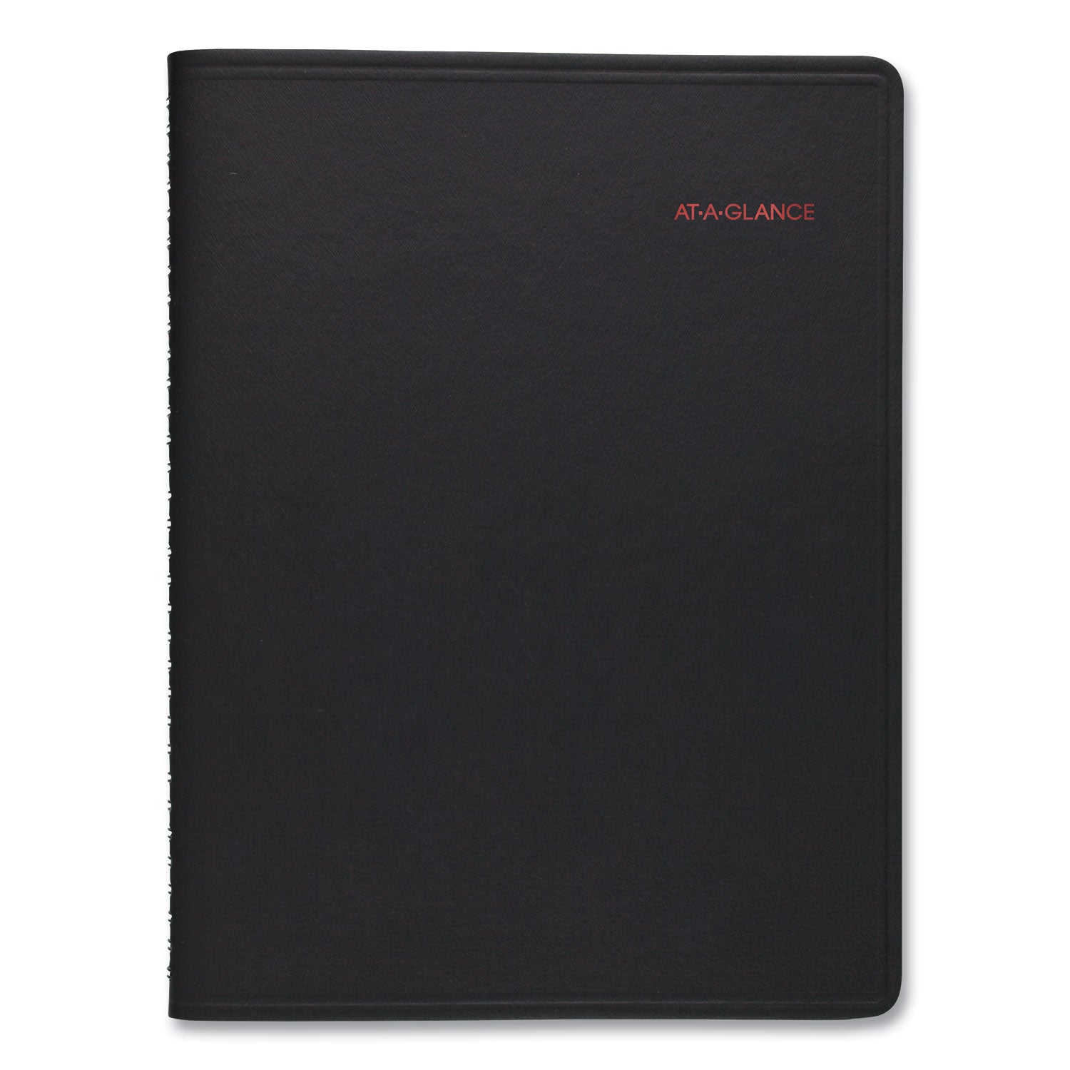 800 Range Weekly/Monthly Appointment Book, 11 x 8.25, Black Cover, 12-Month (Jan to Dec): 2024 -