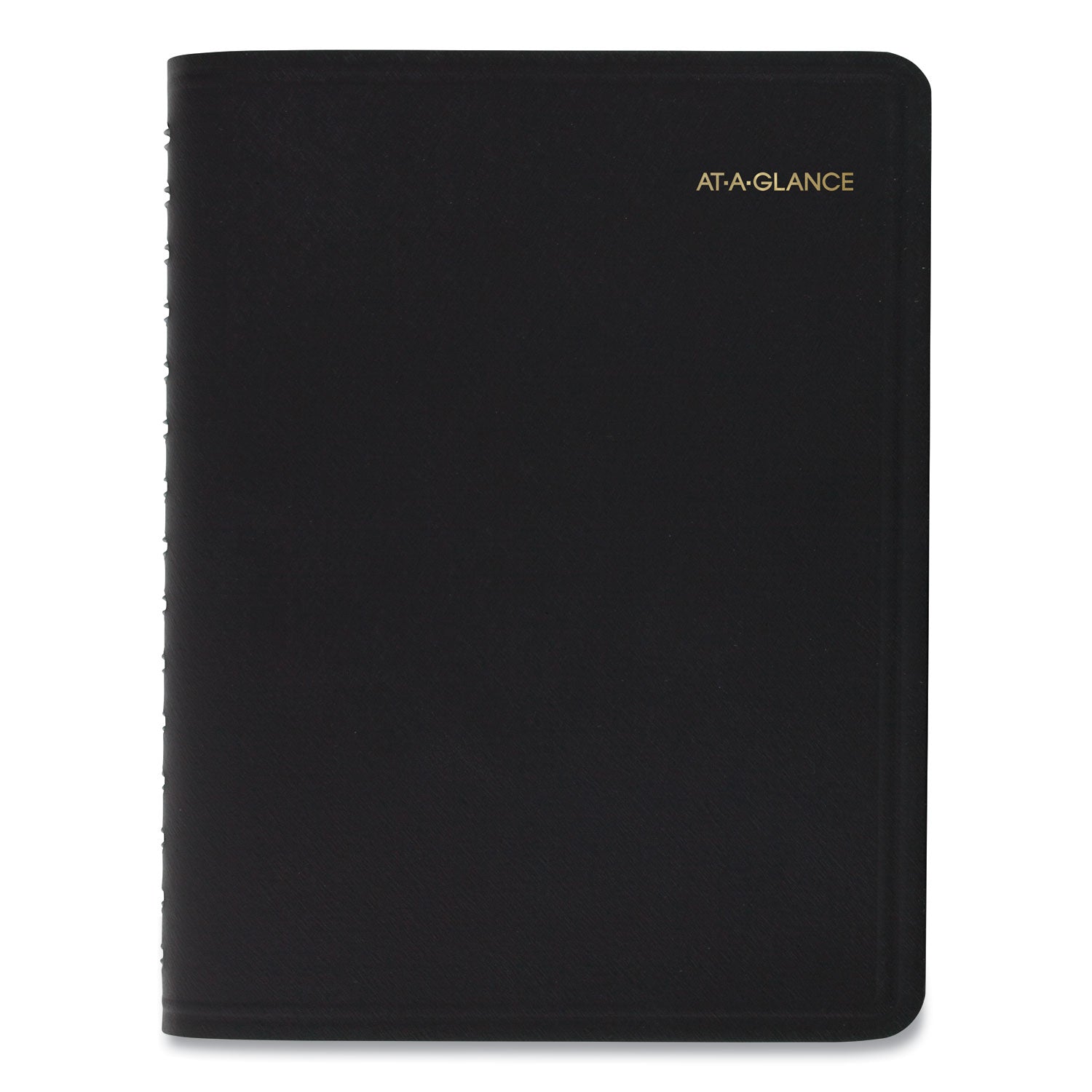 Four-Person Group Daily Appointment Book, 11 x 8, Black Cover, 12-Month (Jan to Dec): 2024 -