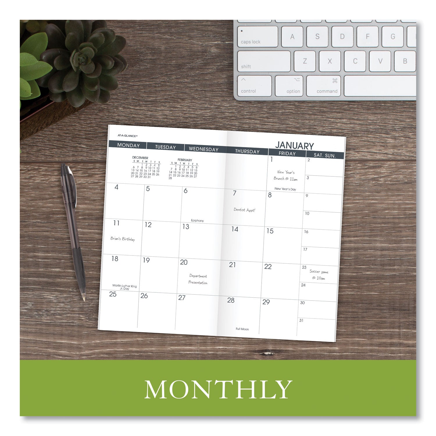 pocket-size-monthly-planner-refill-6-x-35-white-sheets-13-month-jan-to-jan-2024-to-2025_aag7090610 - 5