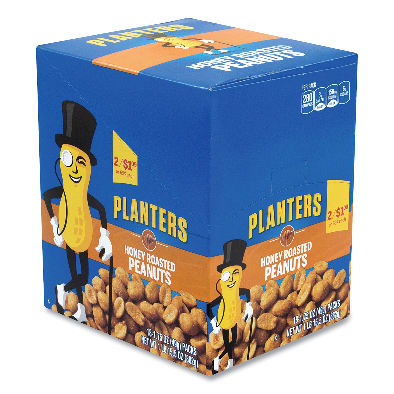honey-roasted-peanuts-175-oz-tube-18-box-ships-in-1-3-business-days_grr20900625 - 1