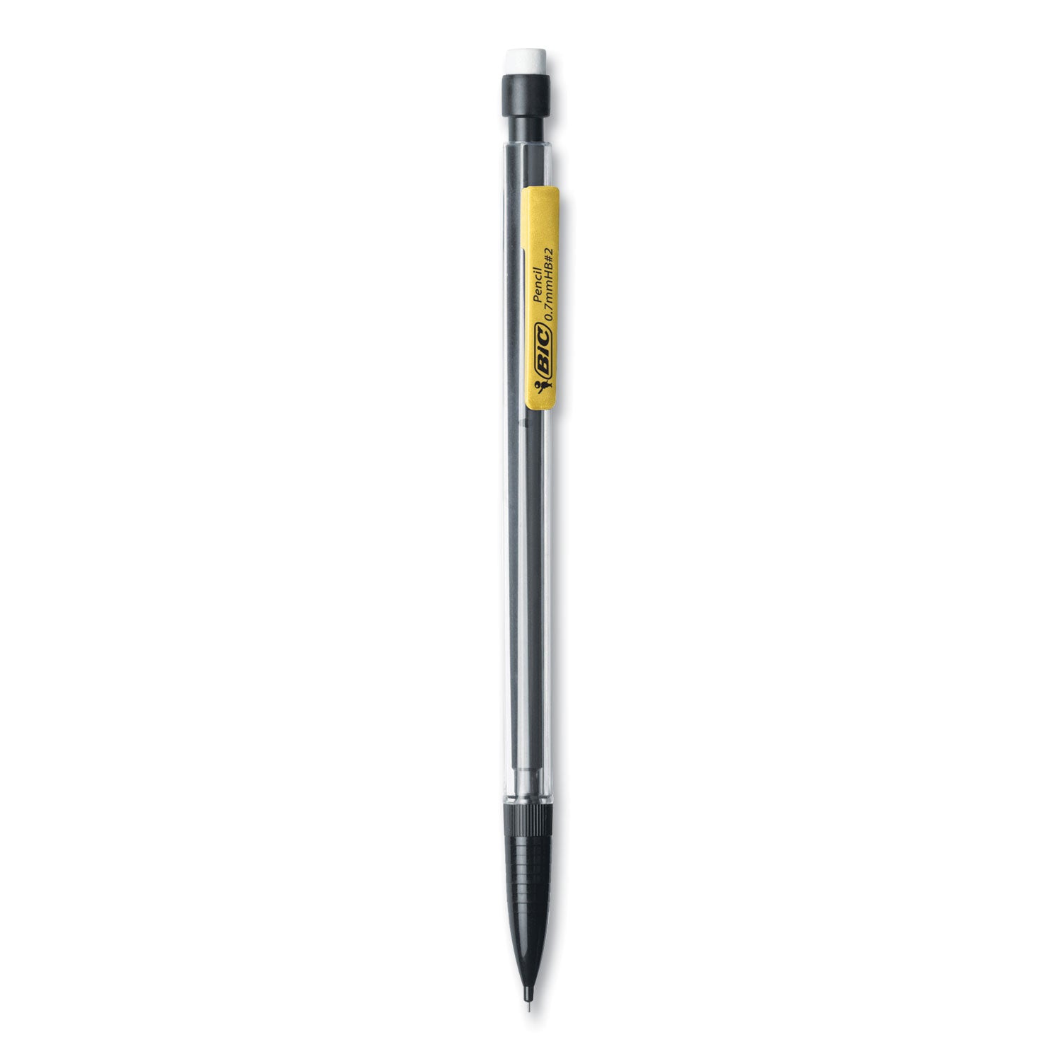 xtra-smooth-mechanical-pencil-07-mm-hb-#2-black-lead-clear-barrel-40-pack_bicmpp40mjblk - 2