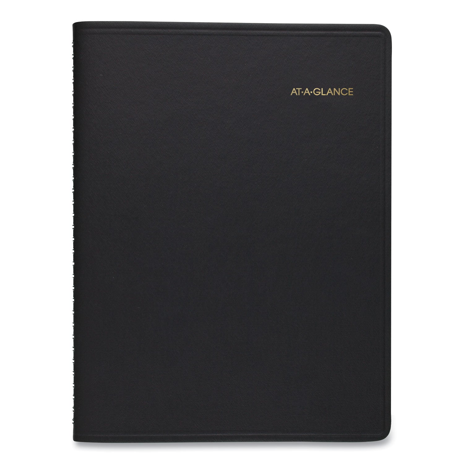 Weekly Appointment Book, 11 x 8.25, Black Cover, 13-Month (Jan to Jan): 2024 to 2025 -