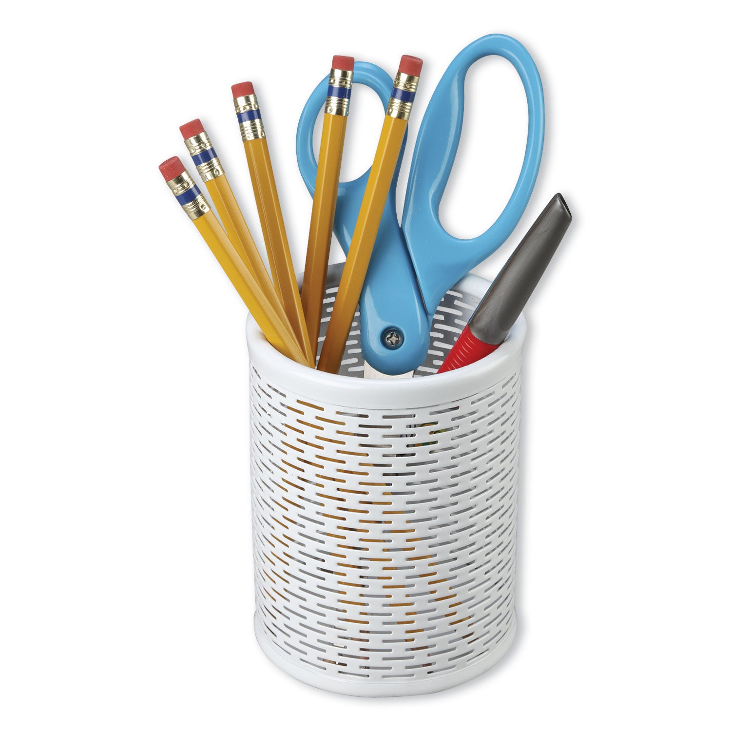 urban-collection-punched-metal-pencil-cup-35-diameter-x-45h-white_aopart20005wh - 1