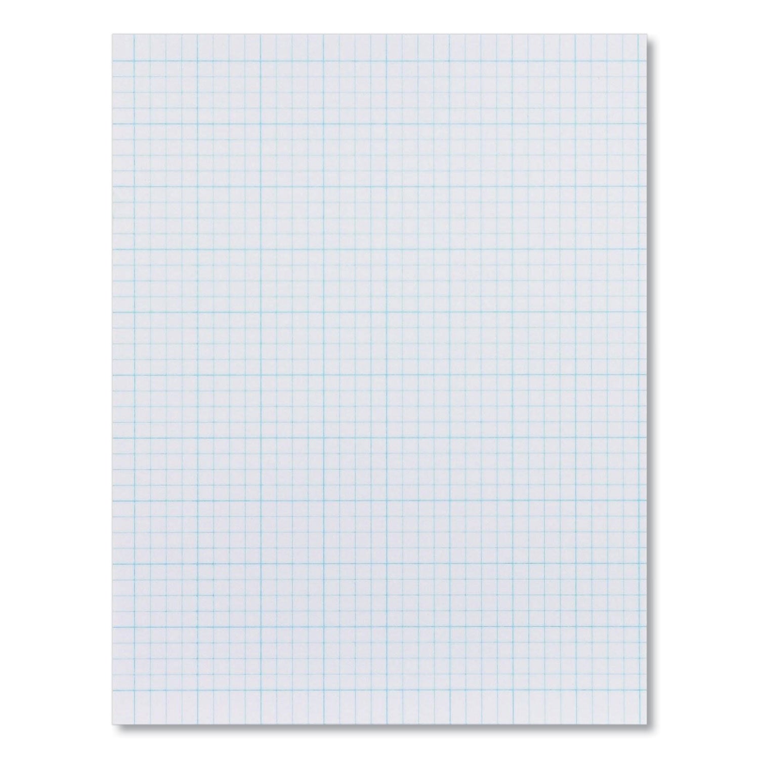 quadrille-pads-cross-section-quadrille-rule-10-sq-in-1-sq-in-40-white-standard-15-lb-bond-85-x-11-sheets_amp22026 - 1