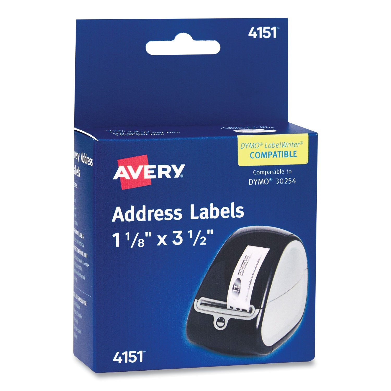 thermal-printer-labels-thermal-printers-113-x-35-clear-120-roll-1-roll-pack_ave04151 - 1