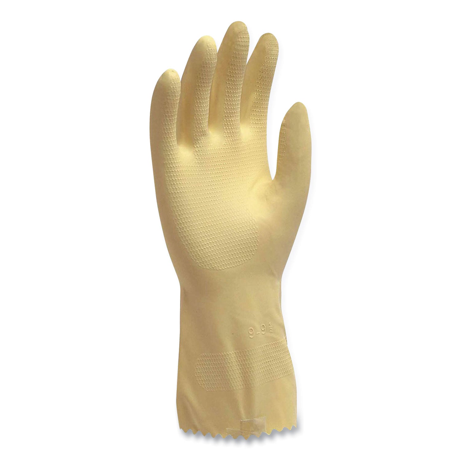 pro-l6500-series-flock-lined-latex-gloves-12-long-15-mil-large-yellow-12-pairs_txillg6500 - 1
