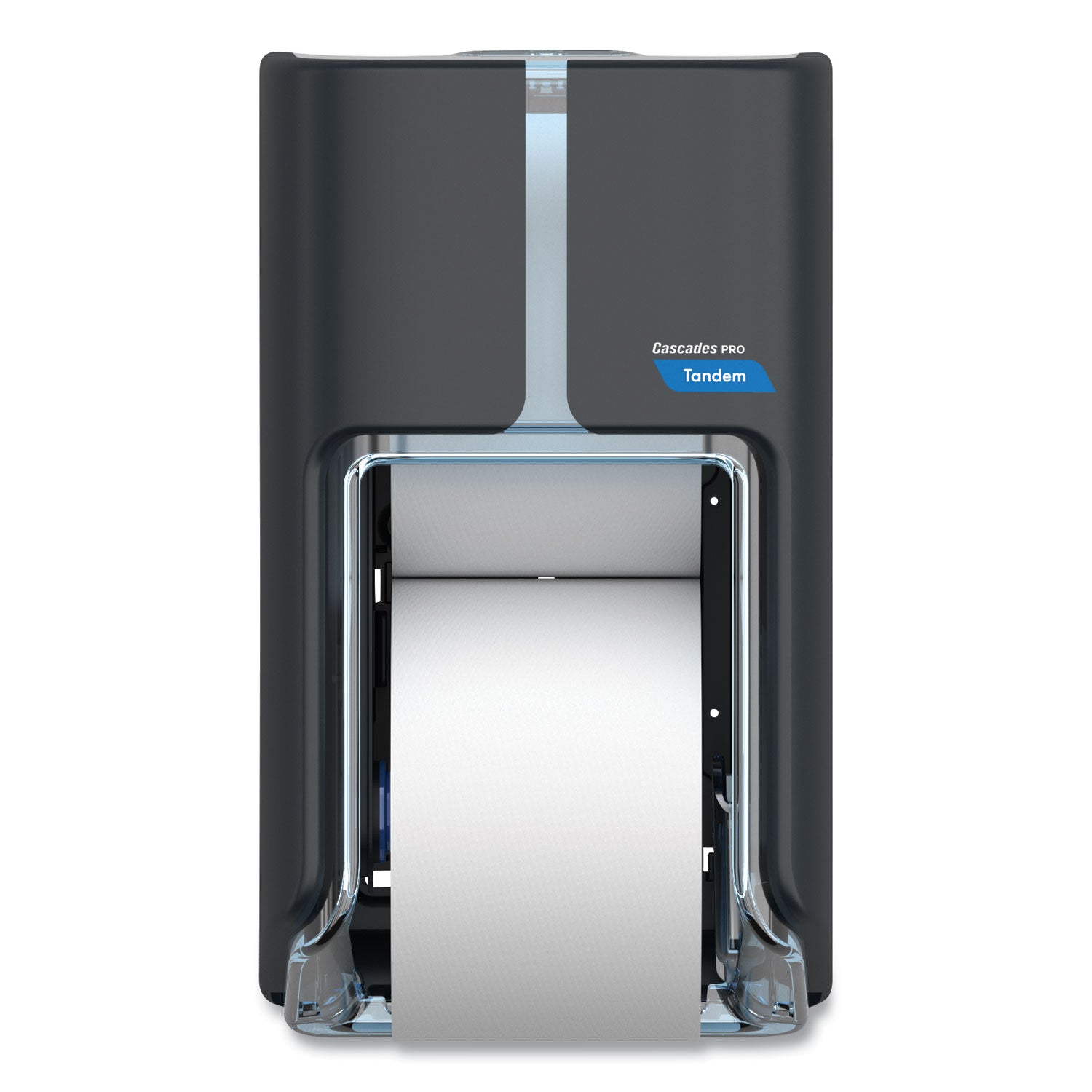 tandem-no-touch-high-capacity-bath-tissue-dispenser-7-x-66-x-12-gray_csdc310 - 1
