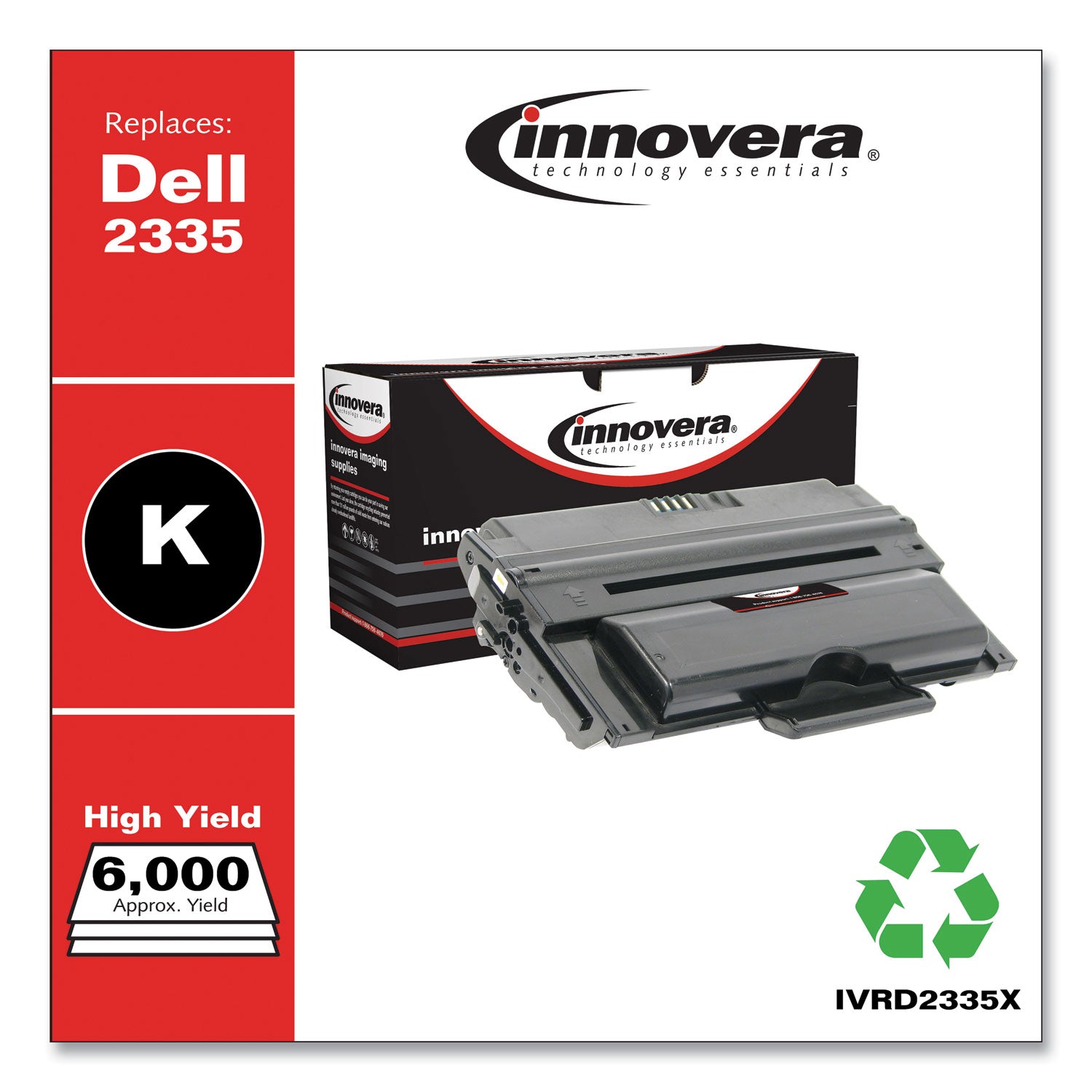 Remanufactured Black High-Yield Toner, Replacement for 330-2209, 6,000 Page-Yield, Ships in 1-3 Business Days -