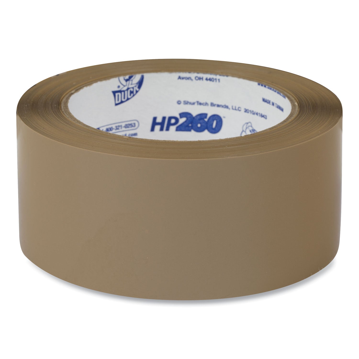HP260 Packaging Tape, 3" Core, 1.88" x 60 yds, Tan -