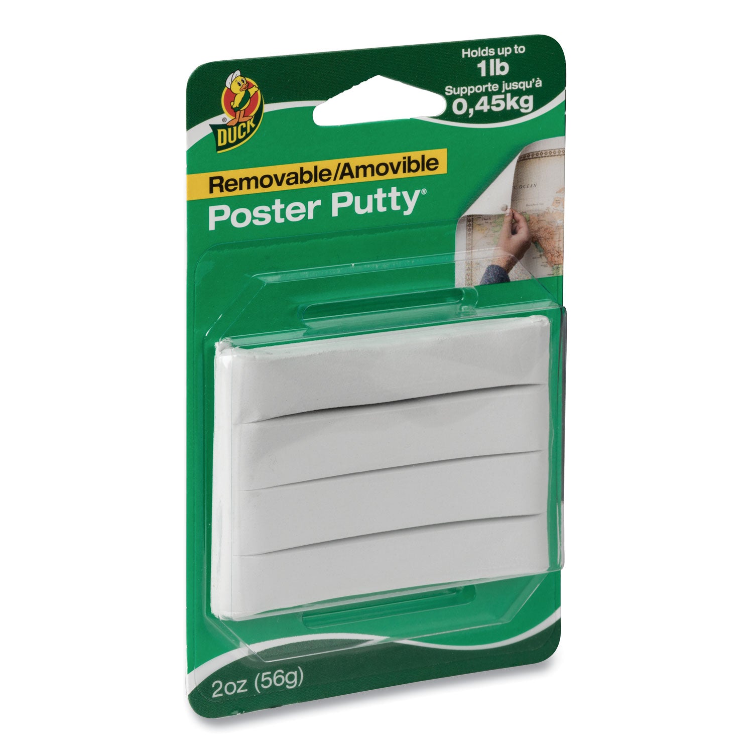 Poster Putty, Pliable and Reusable, 2 oz -
