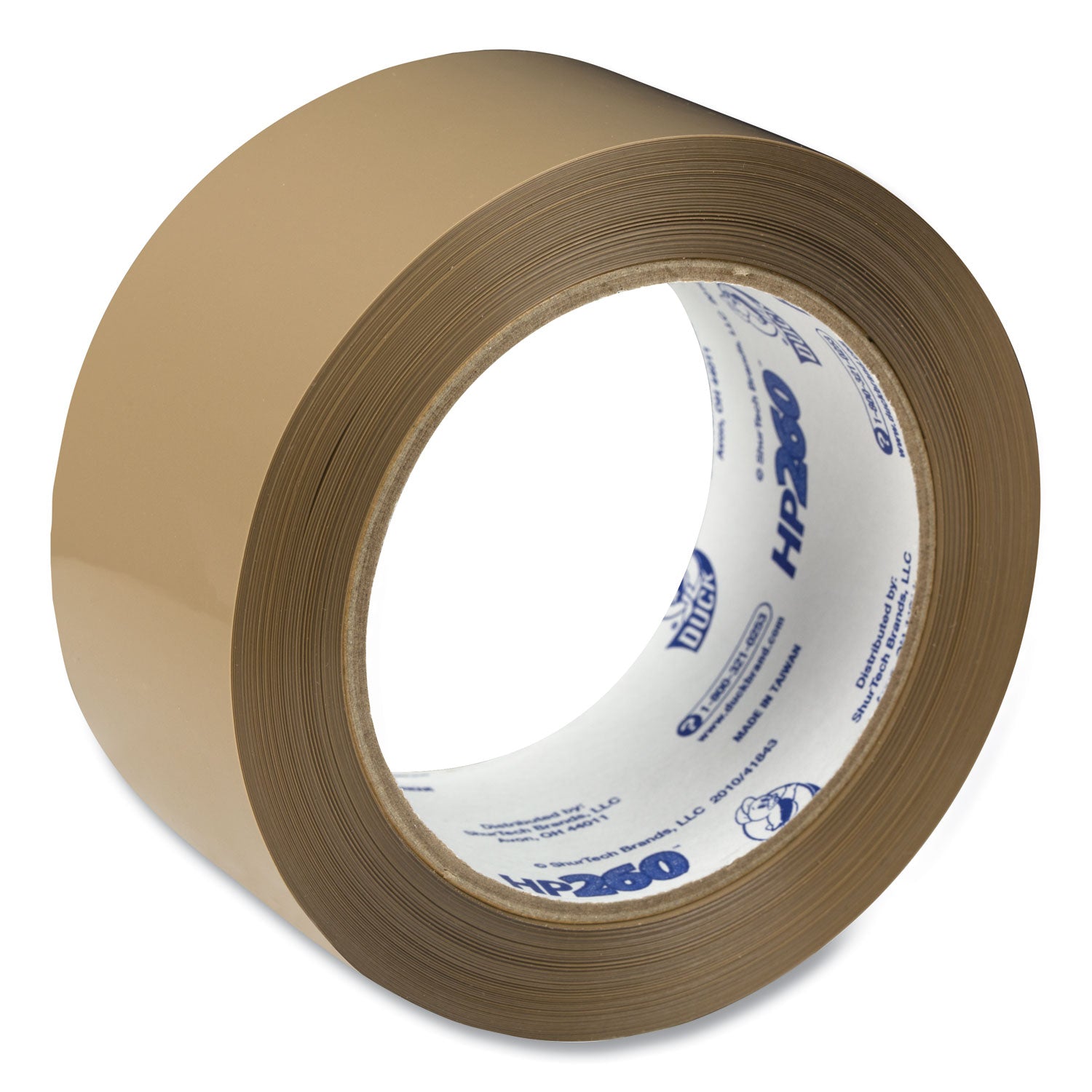 HP260 Packaging Tape, 3" Core, 1.88" x 60 yds, Tan -