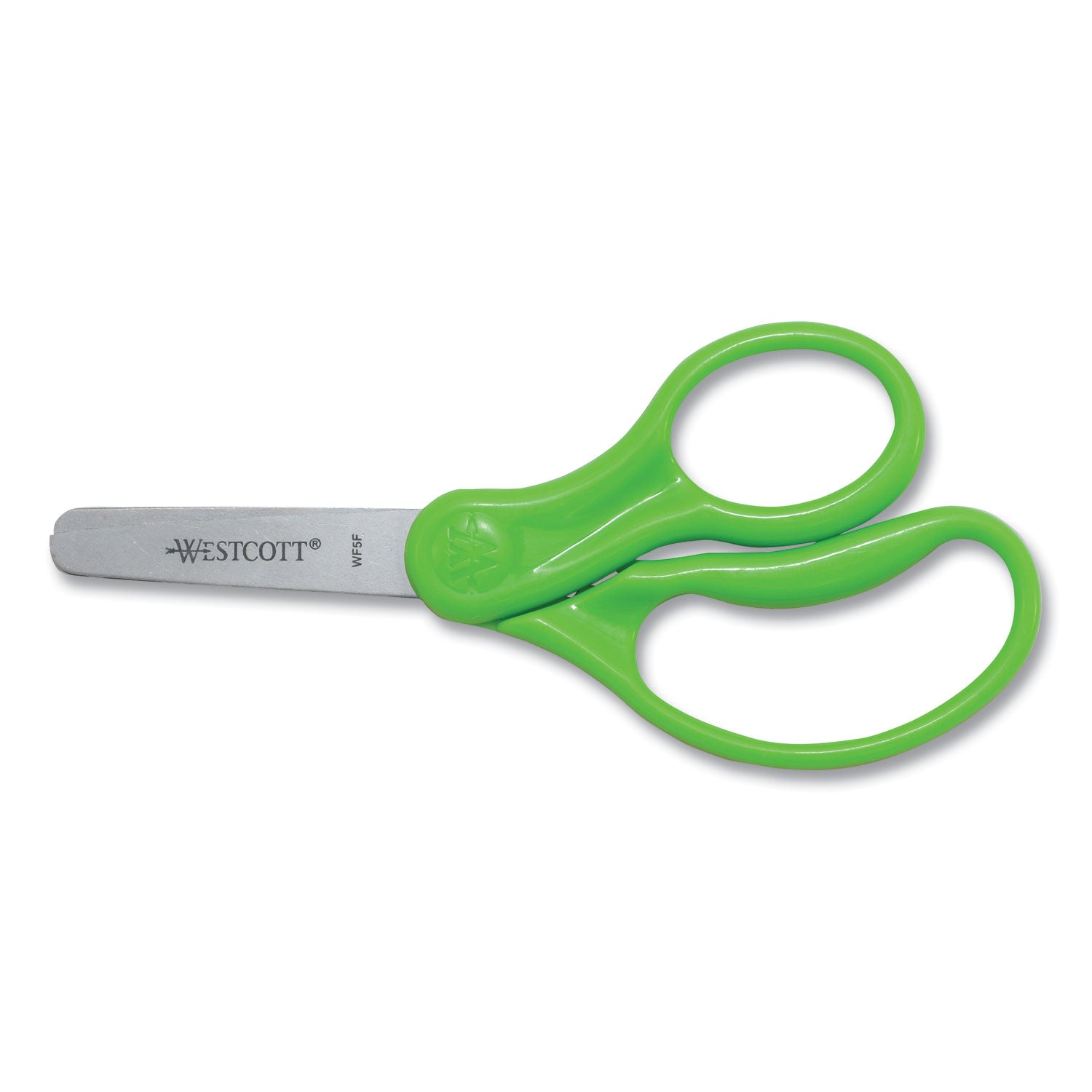 For Kids Scissors, Blunt Tip, 5" Long, 1.75" Cut Length, Randomly Assorted Straight Handles -