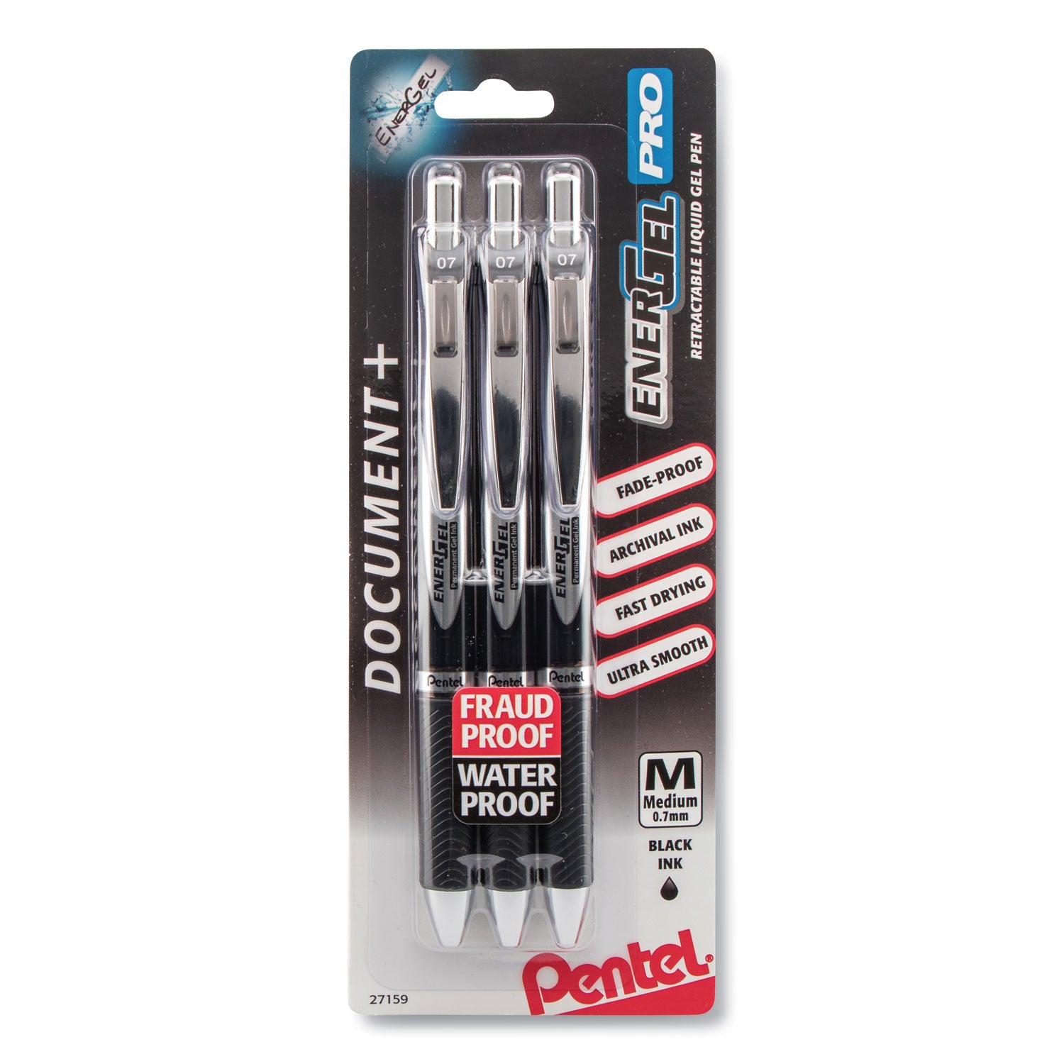 energel-pro-hybrid-gel-pen-retractable-medium-07-mm-black-ink-black-barrel-3-pack_penblp77bp3a - 1