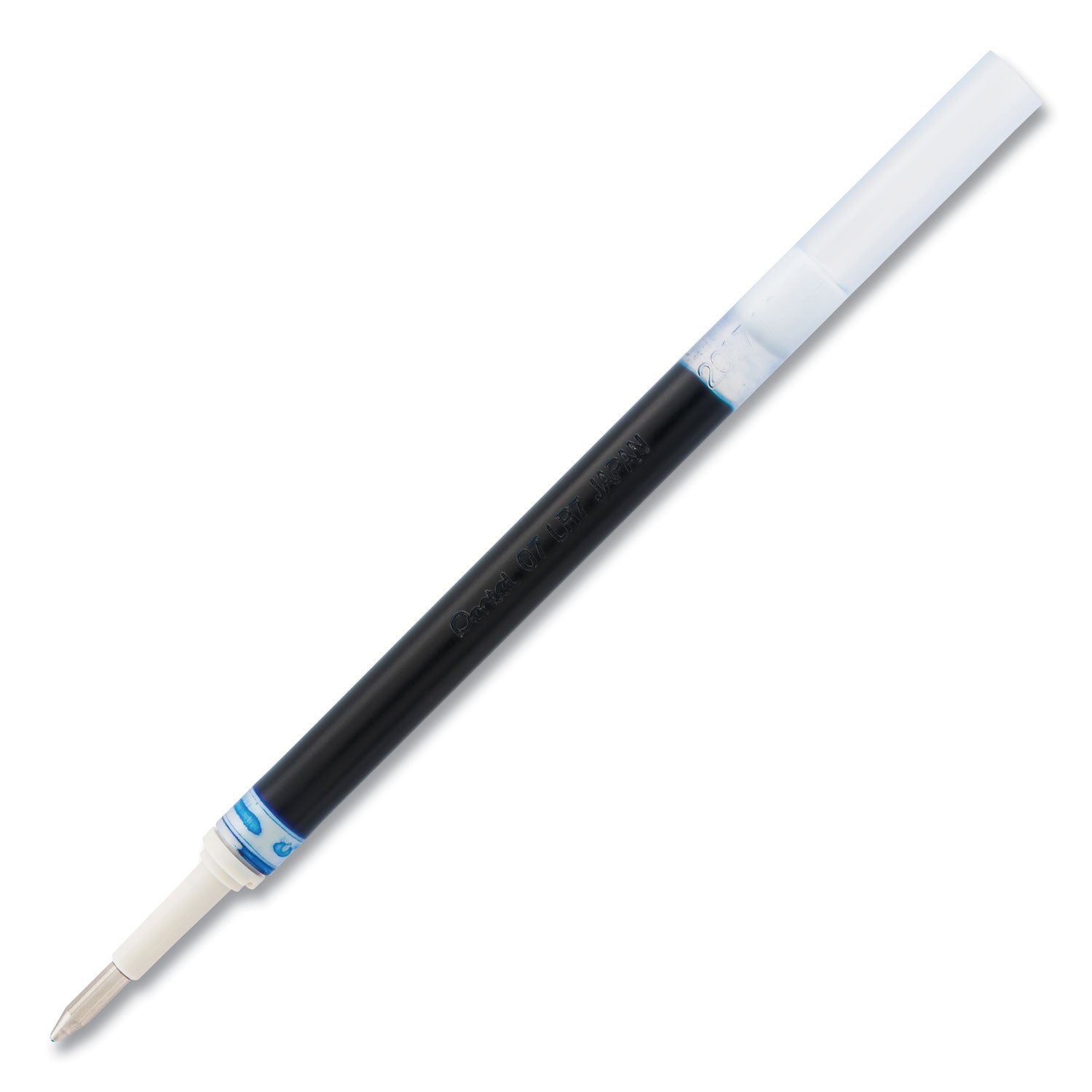 Refill for Pentel EnerGel Retractable Liquid Gel Pens, Medium Conical Tip, Blue Ink -
