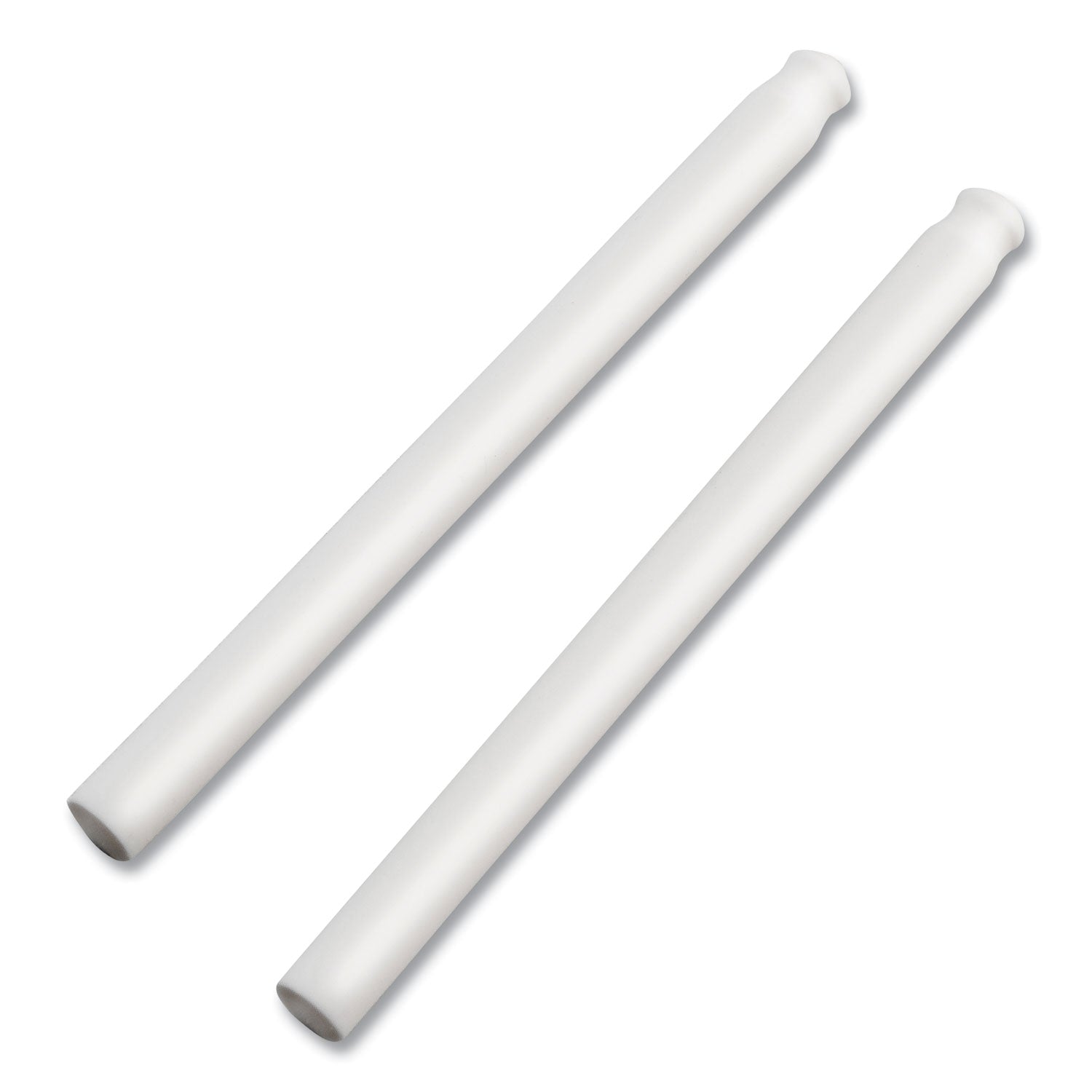 Clic Eraser Refills for Pentel Clic Erasers, Cylindrical Rod, White, 2/Pack -