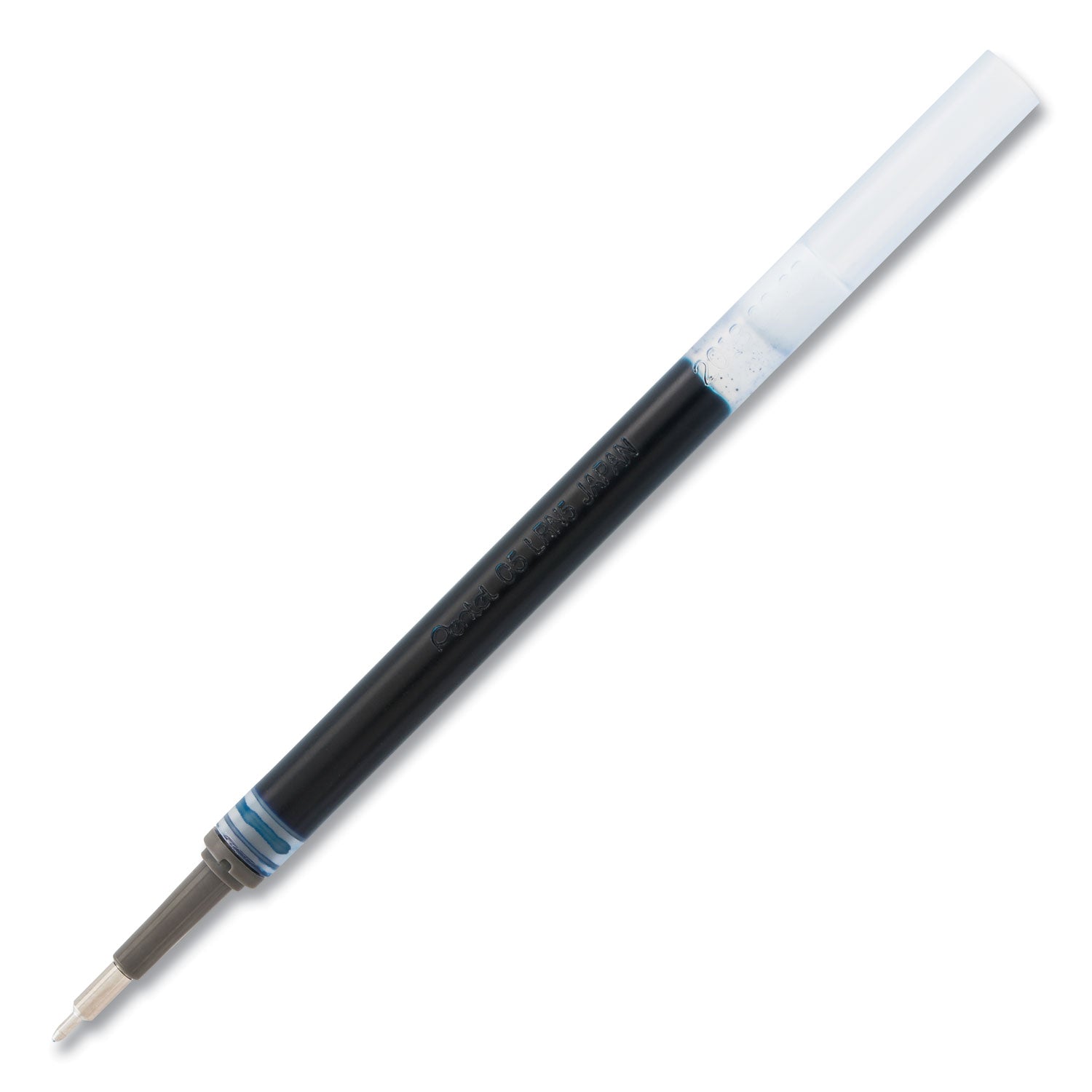 Refill for Pentel EnerGel Retractable Liquid Gel Pens, Fine Needle Tip, Blue Ink -