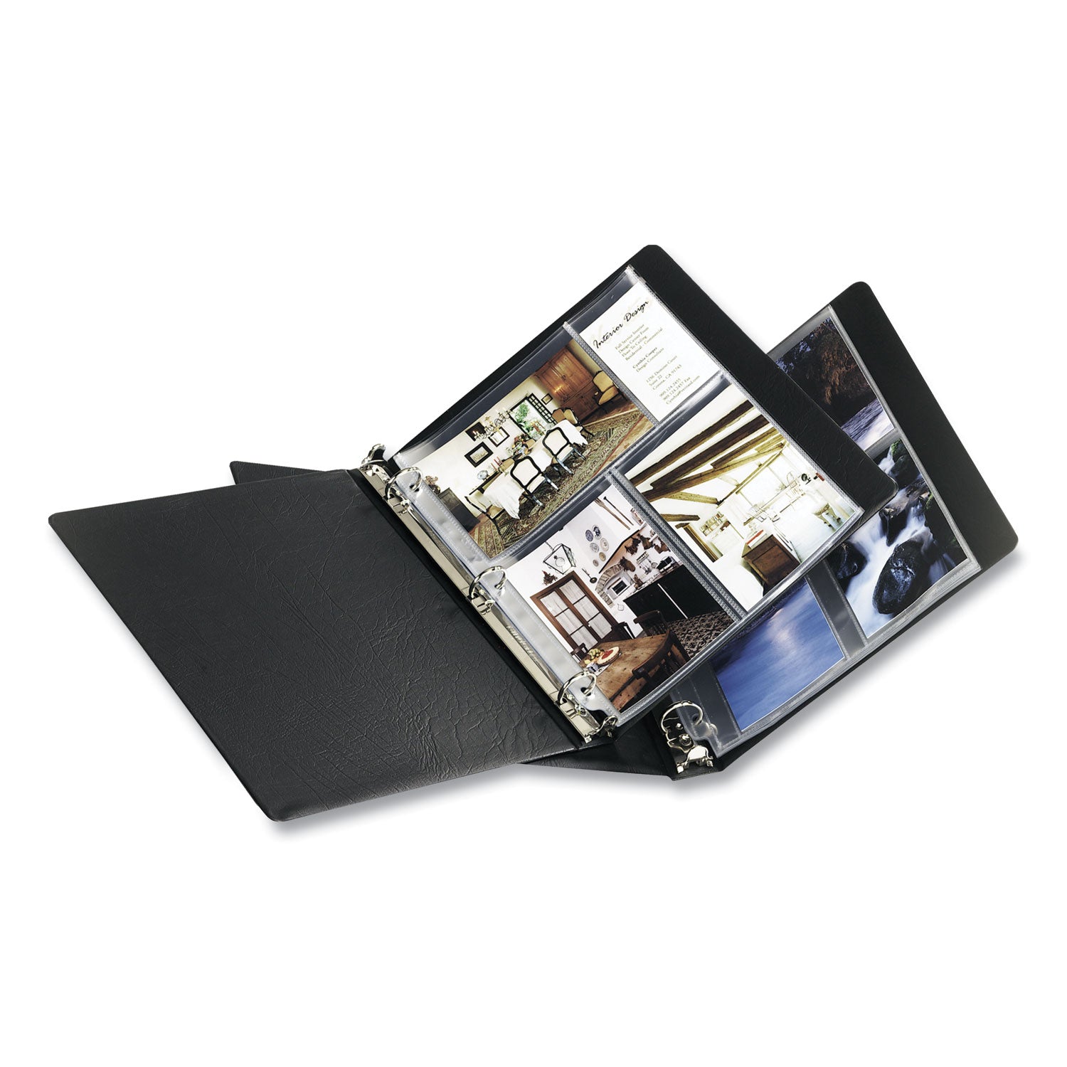 Photo Storage Pages for Six 4 x 6 Mixed Format Photos, 3-Hole Punched, 10/Pack -