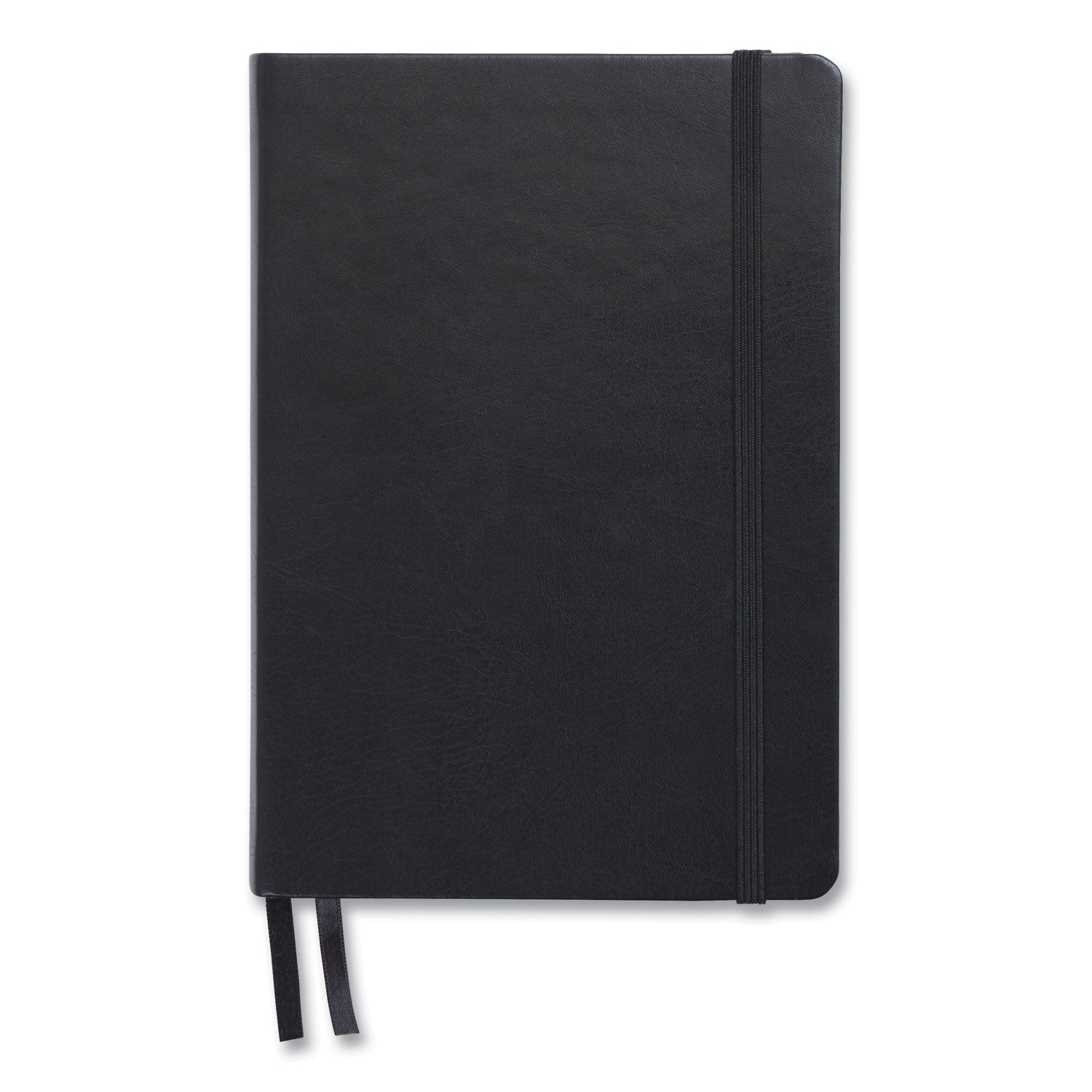 flexible-cover-business-journal-elastic-closure-1-subject-narrow-rule-black-cover-128-8-x-55-sheets_tud24377298 - 1
