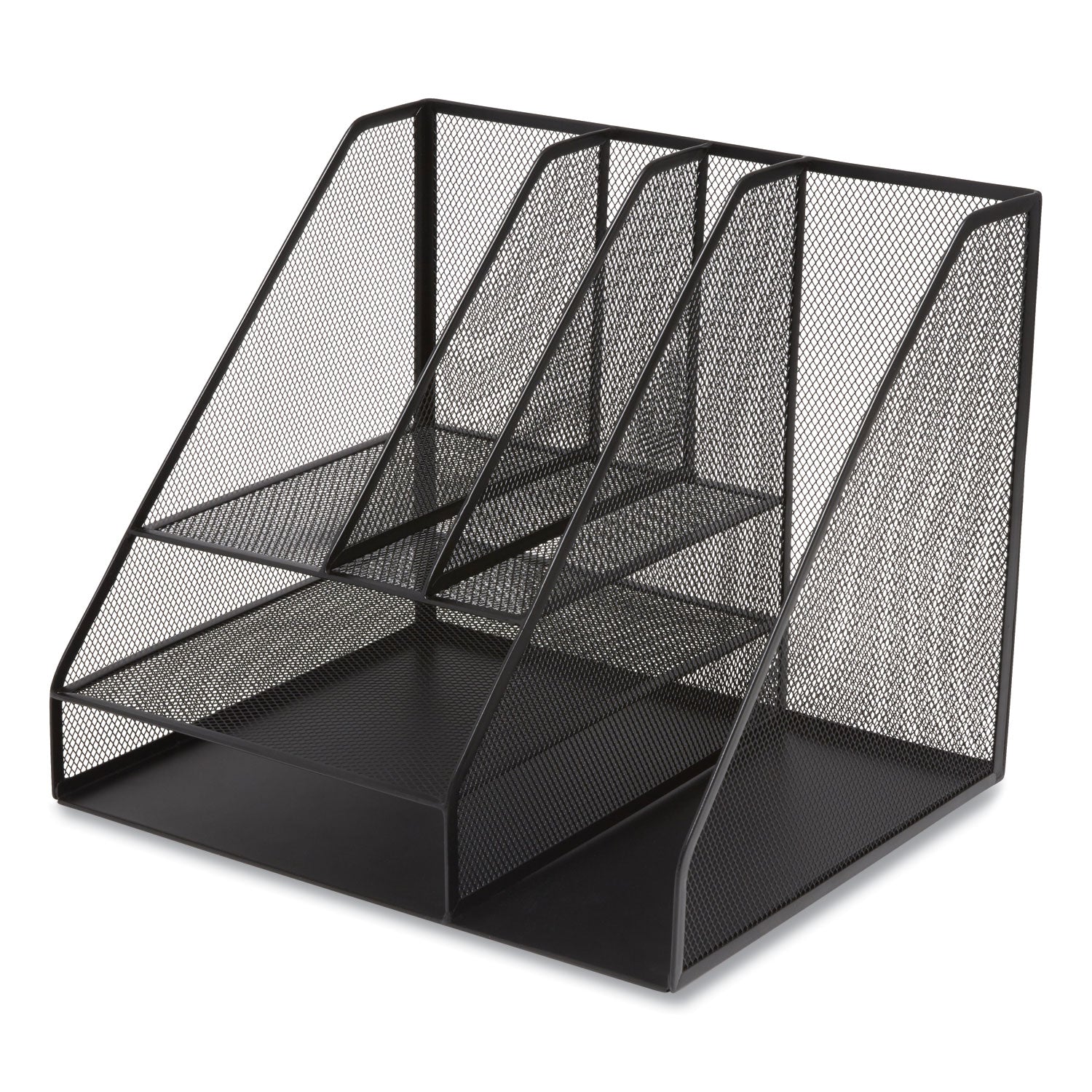 wire-mesh-combination-organizer-vertical-horizontal-8-sections-letter-size-12-x-12-x-1397-matte-black_tud24402452 - 2