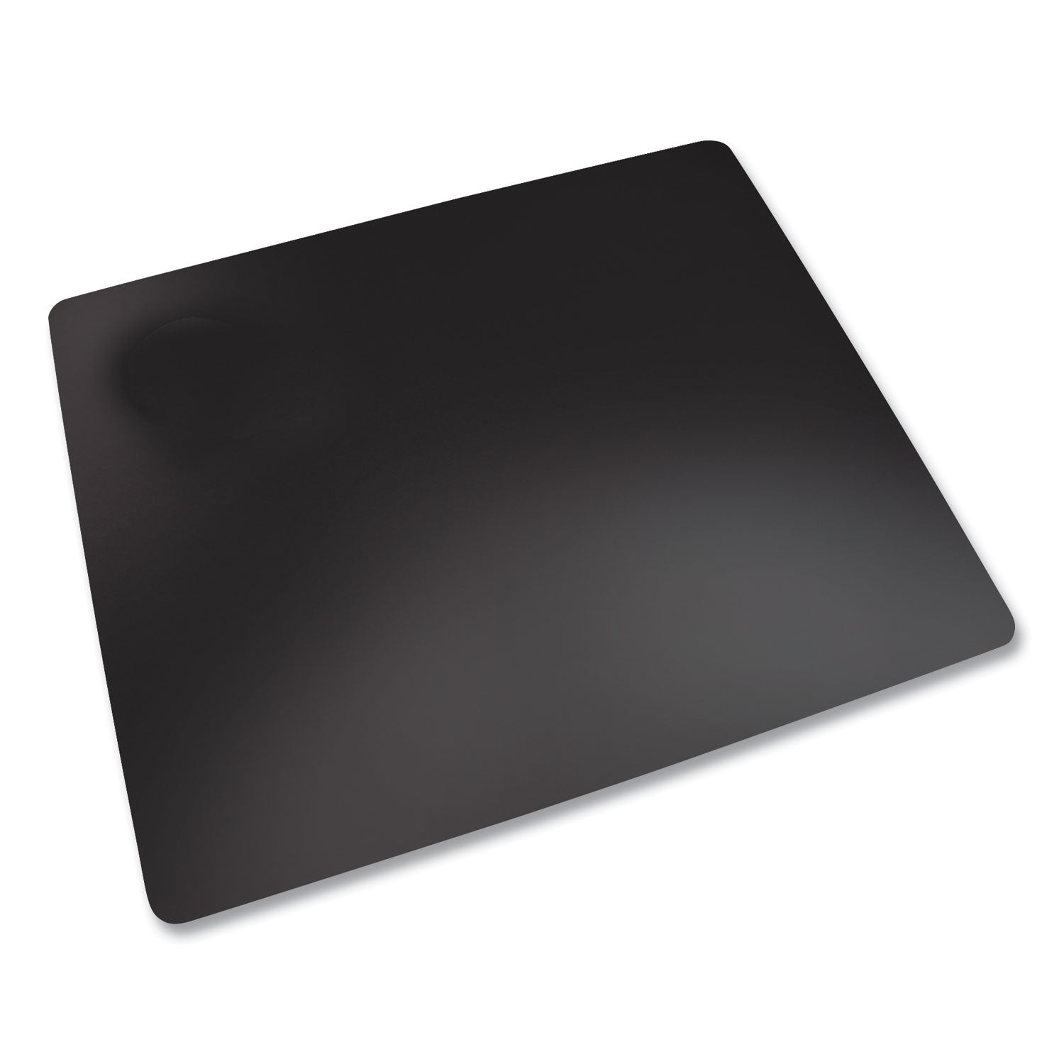 Rhinolin II Desk Pad with Antimicrobial Protection, 36 x 20, Black -