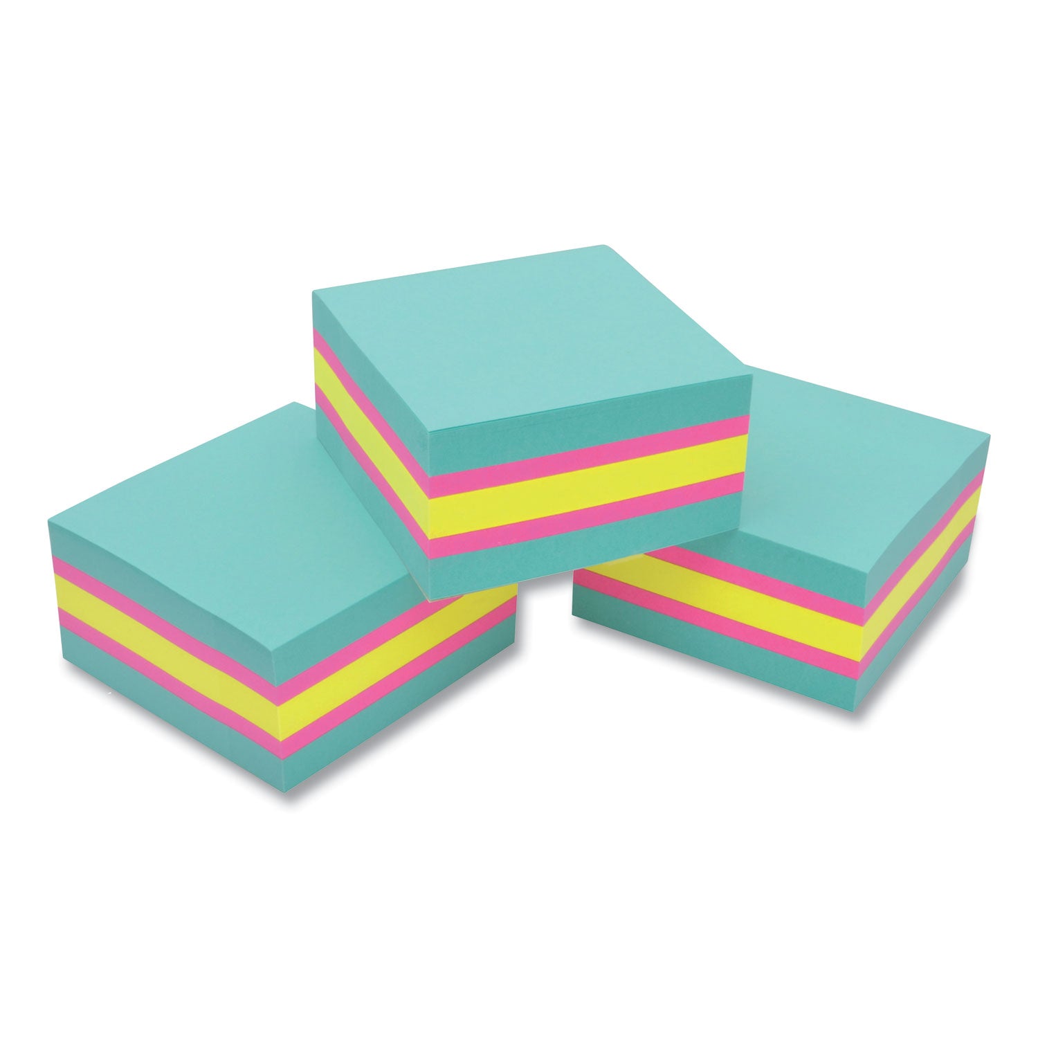 self-stick-notes-cube-3-x-3-bright-color-collection-colors-360-sheets-pad-3-cubes-pack_mmm2027ssafg3pk - 2