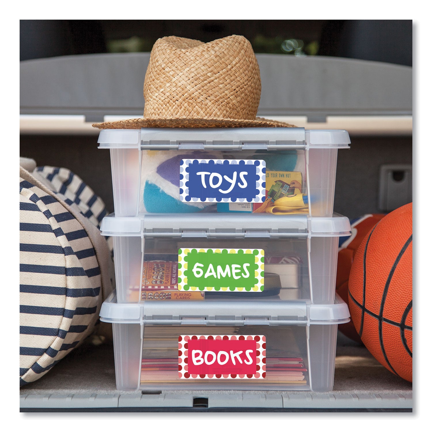 Shipping Labels w/ TrueBlock Technology, Inkjet Printers, 2 x 4, White, 10/Sheet, 25 Sheets/Pack -