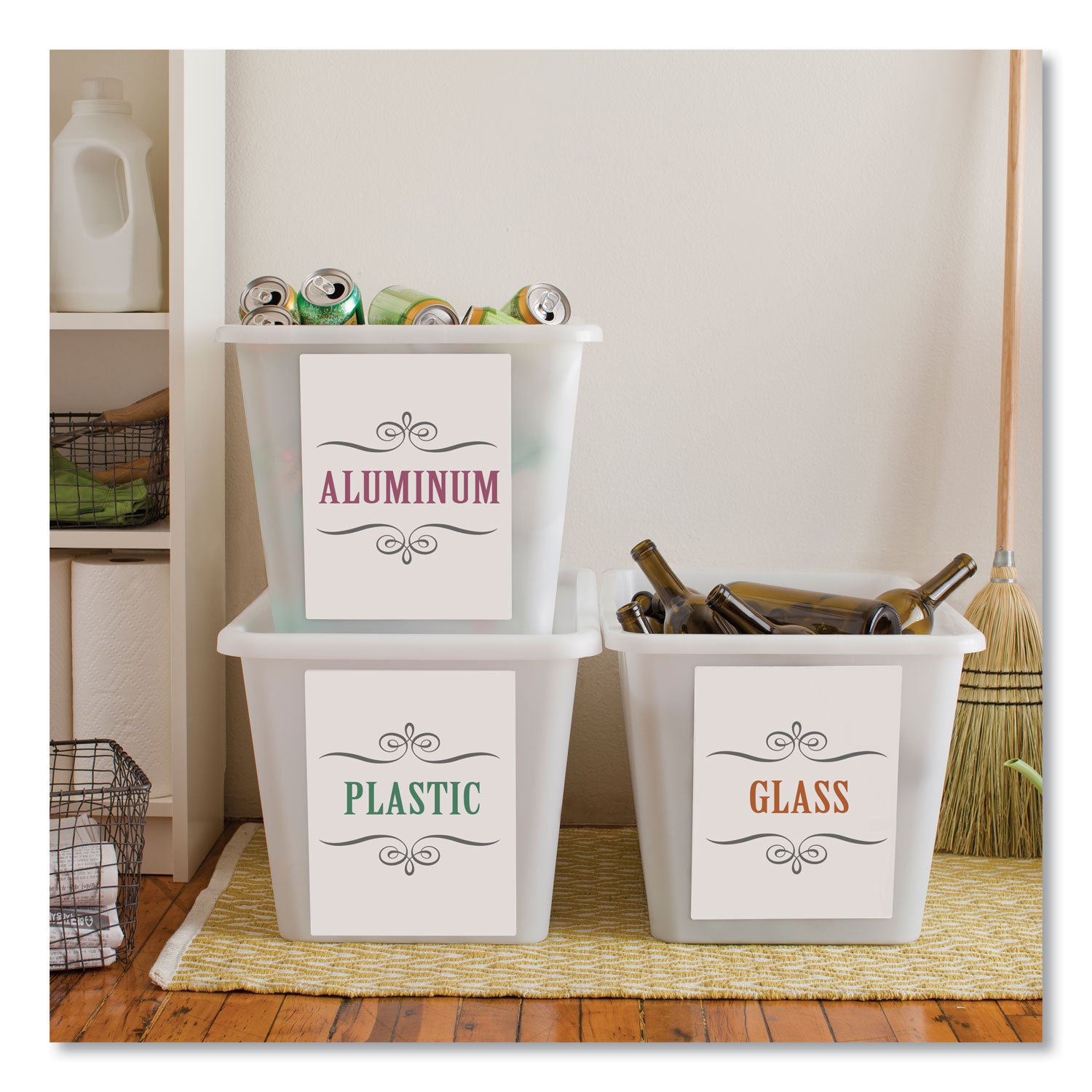 Shipping Labels with TrueBlock Technology, Inkjet Printers, 8.5 x 11, White, 25/Pack -