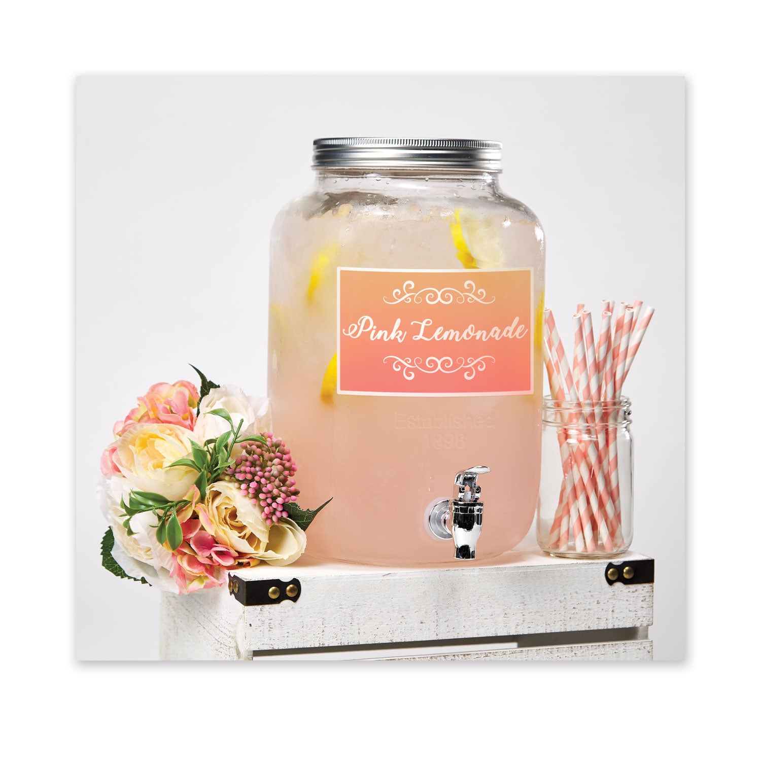 Waterproof Shipping Labels with TrueBlock Technology, Laser Printers, 5.5 x 8.5, White, 2/Sheet, 50 Sheets/Pack -