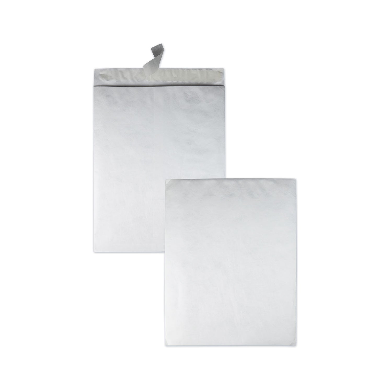 Heavyweight 18 lb Tyvek Catalog Mailers, Square Flap, Redi-Strip Adhesive Closure, 18 x 23, White, 25/Box -