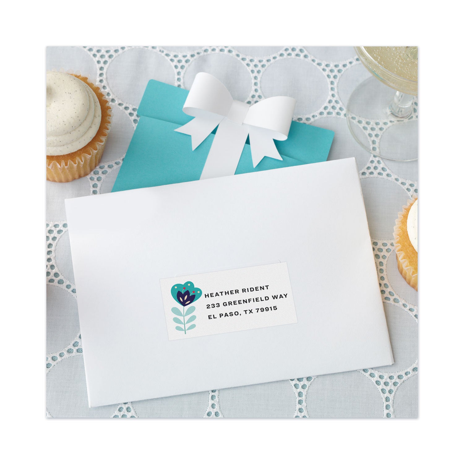 Copier Mailing Labels, Copiers, 1.5 x 2.81, White, 21/Sheet, 100 Sheets/Box -