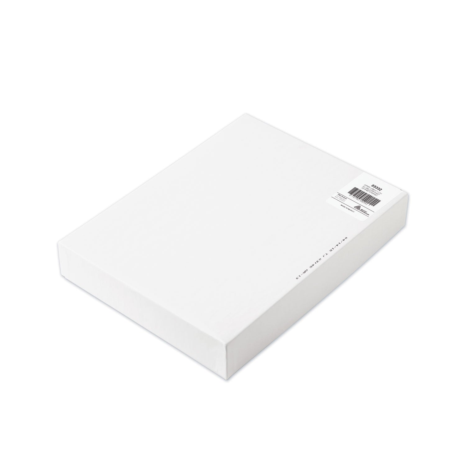 Copier Mailing Labels, Copiers, 1 x 2.81, White, 33/Sheet, 250 Sheets/Box -