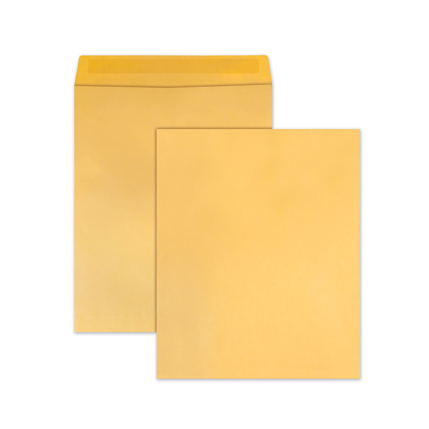 Jumbo Size Kraft Envelope, Cheese Blade Flap, Fold-Over Closure, 14 x 18, Brown Kraft, 25/Pack -