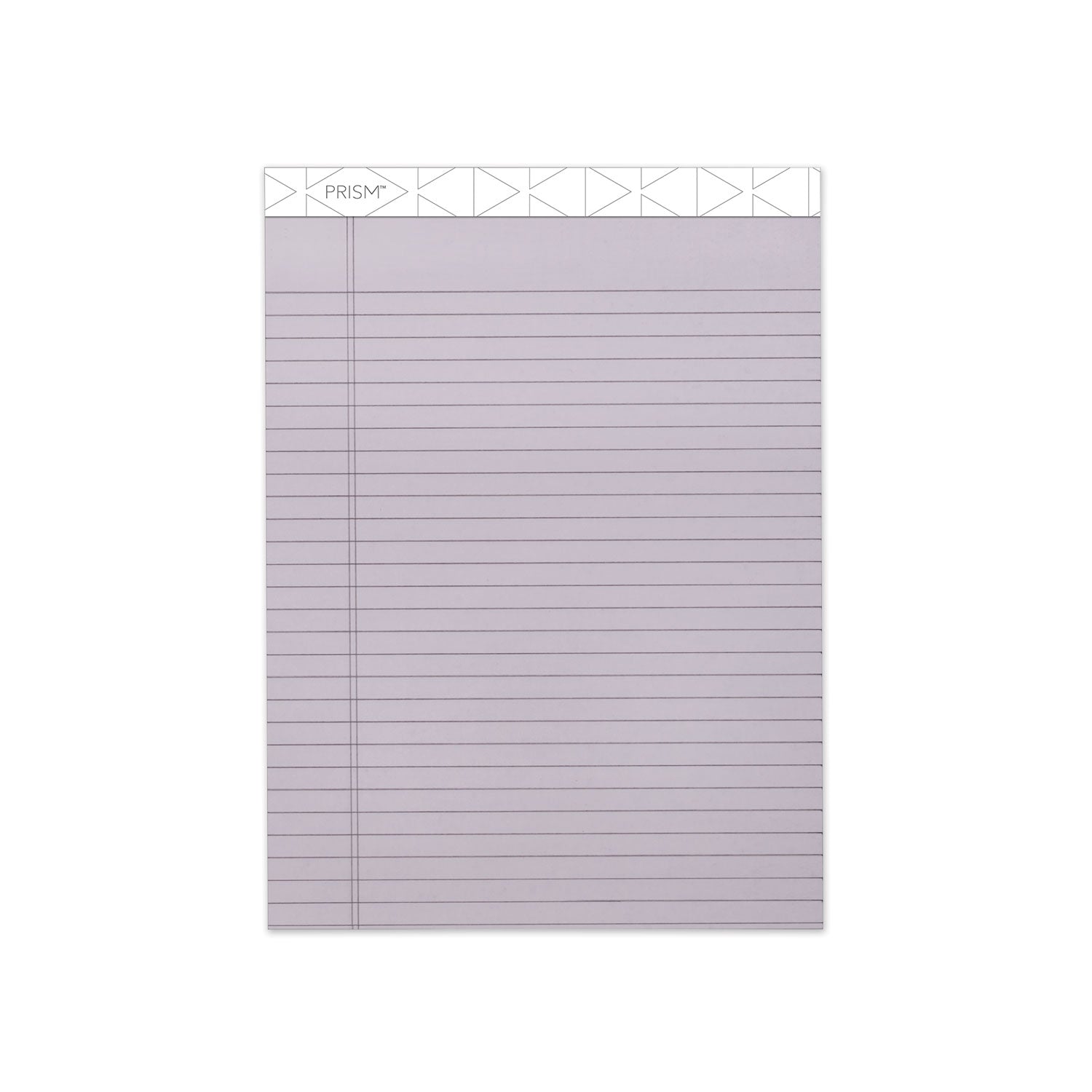 Prism + Colored Writing Pads, Wide/Legal Rule, 50 Pastel Orchid 8.5 x 11.75 Sheets, 12/Pack -