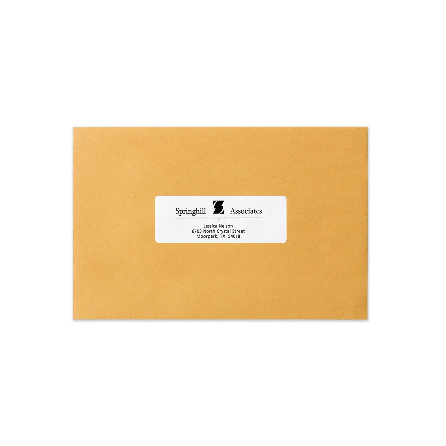 Dot Matrix Printer Mailing Labels, Pin-Fed Printers, 1.44 x 4, White, 5,000/Box -