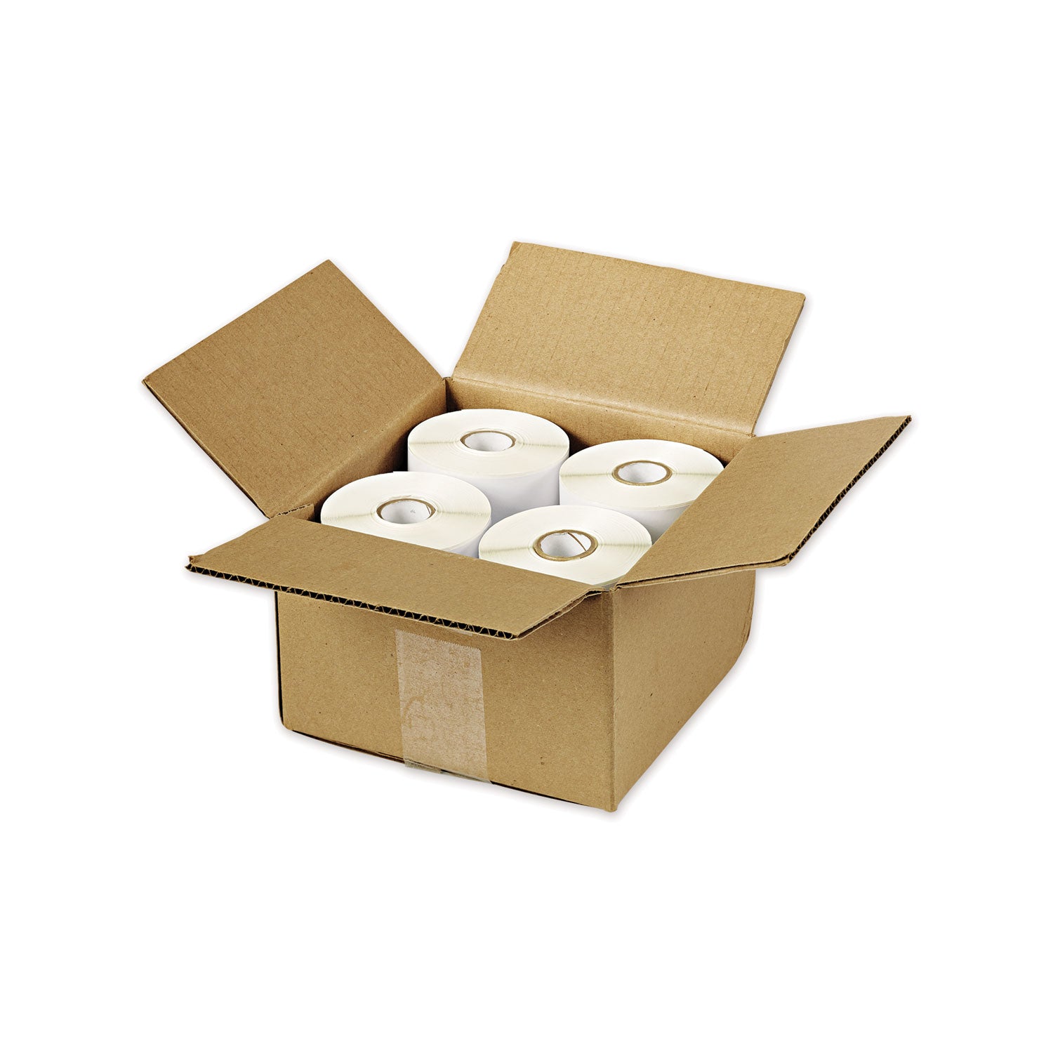 Multipurpose Thermal Labels, 4 x 6, White, 220/Roll, 4 Rolls/Pack -