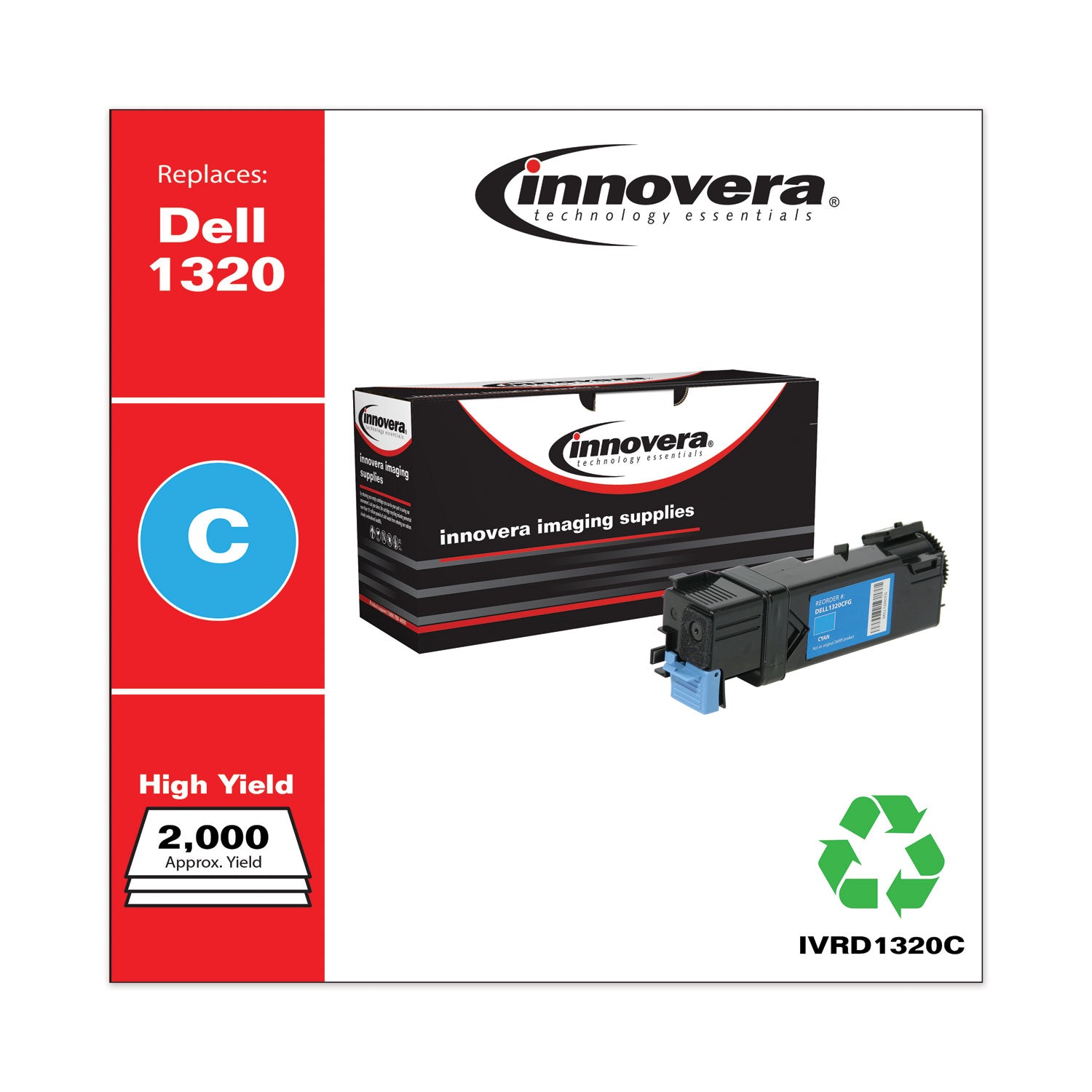 Remanufactured Cyan High-Yield Toner, Replacement for 310-9060, 2,000 Page-Yield, Ships in 1-3 Business Days -